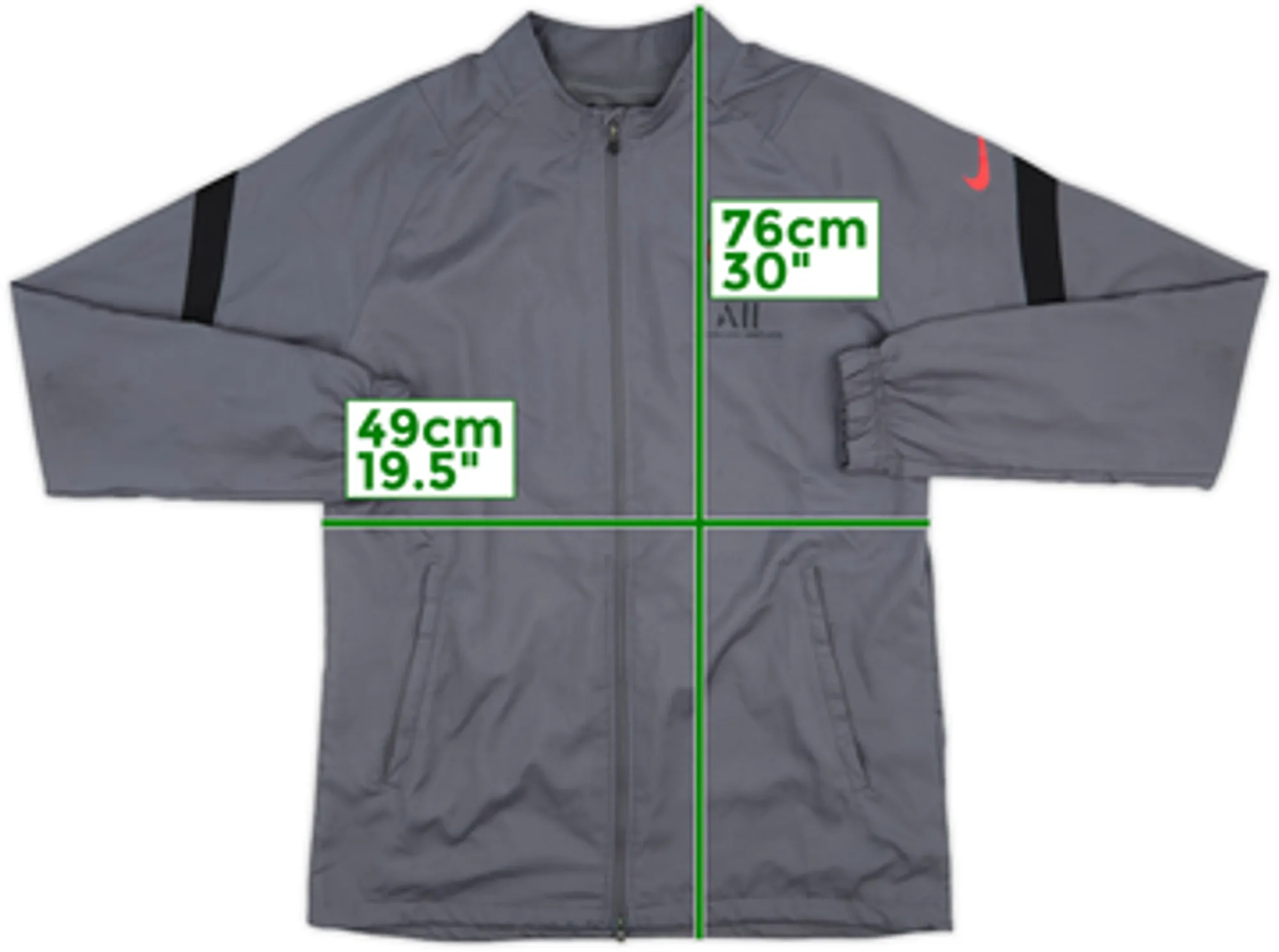 2021-22 Paris Saint-Germain Nike Track Jacket - 10/10 - (M)