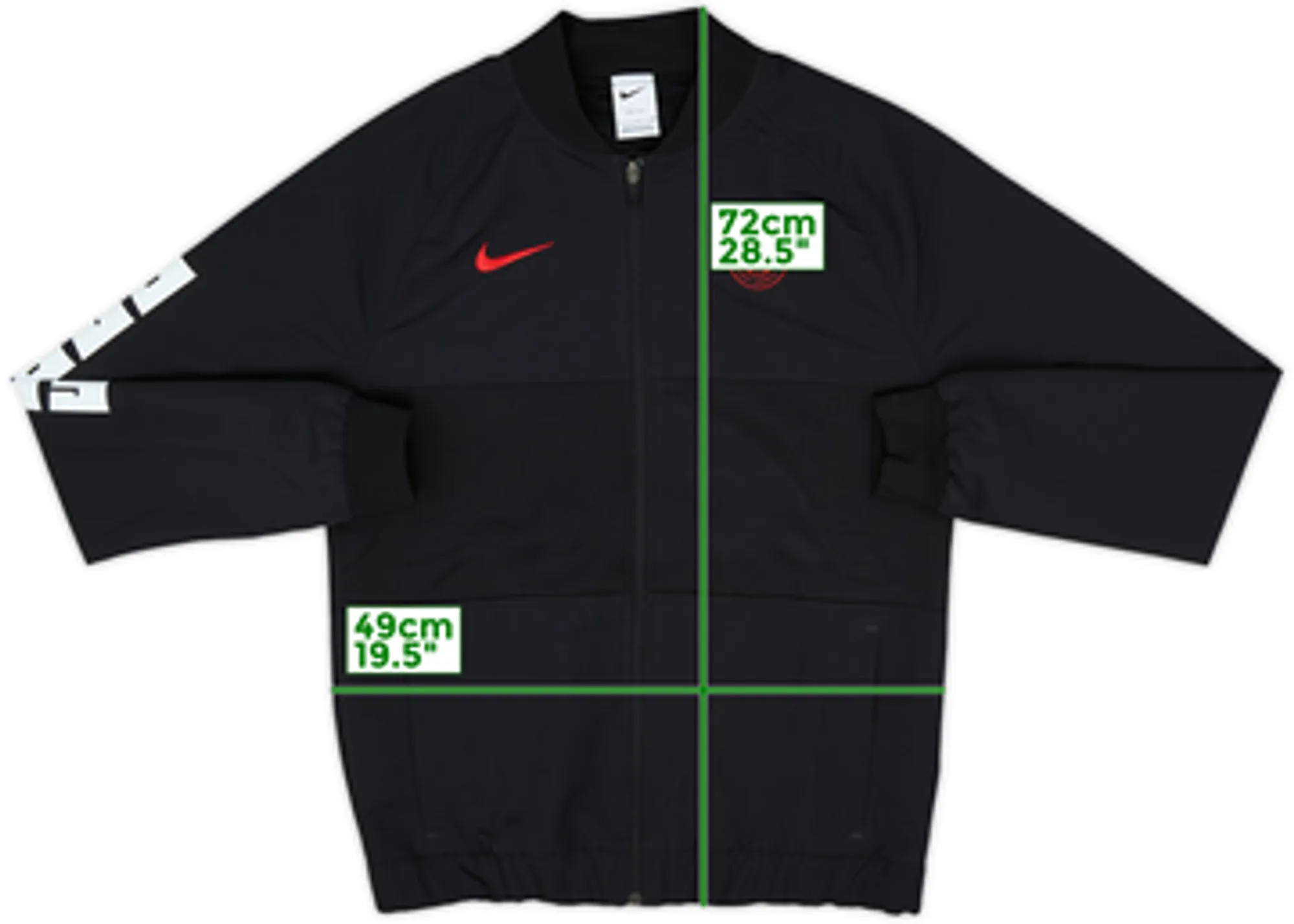 2021-22 Paris Saint-Germain Nike Track Jacket - 7/10 - (S)