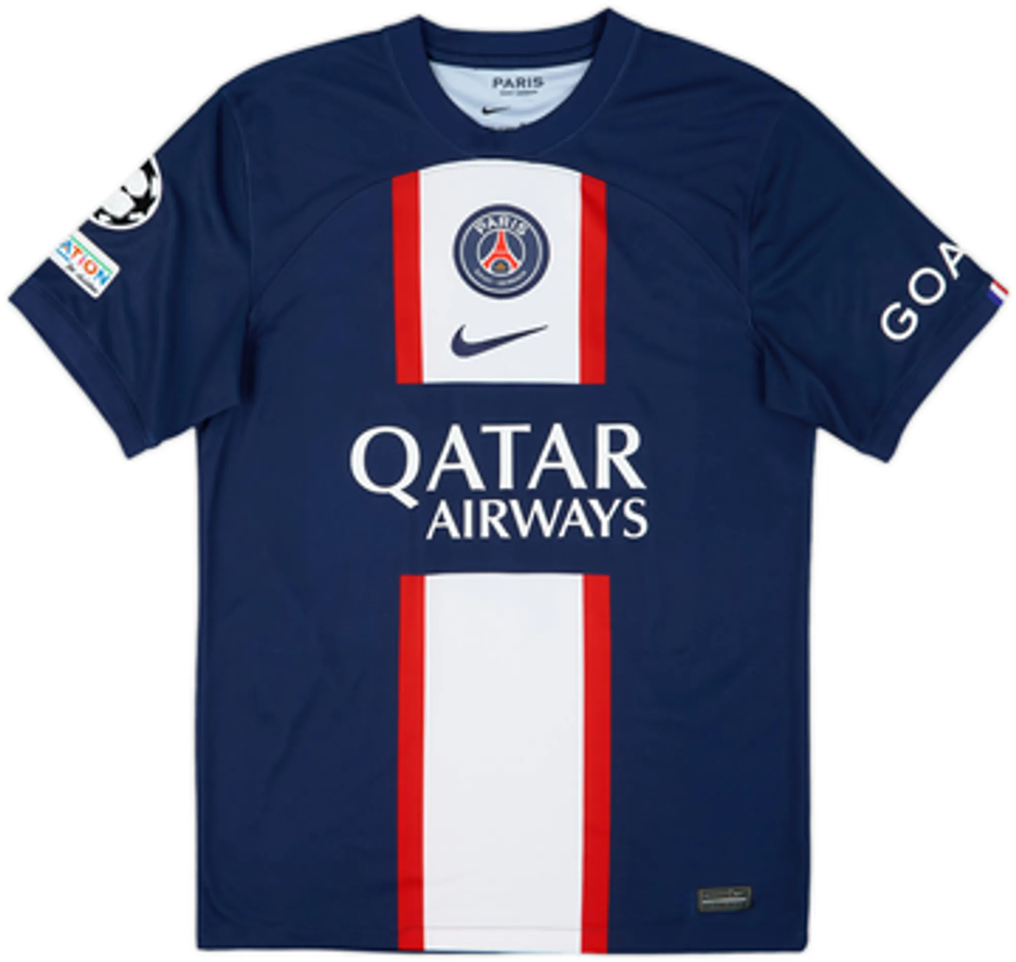 2022-23 Paris Saint-Germain Home Shirt Mbappe #7 - 9/10 - (S)