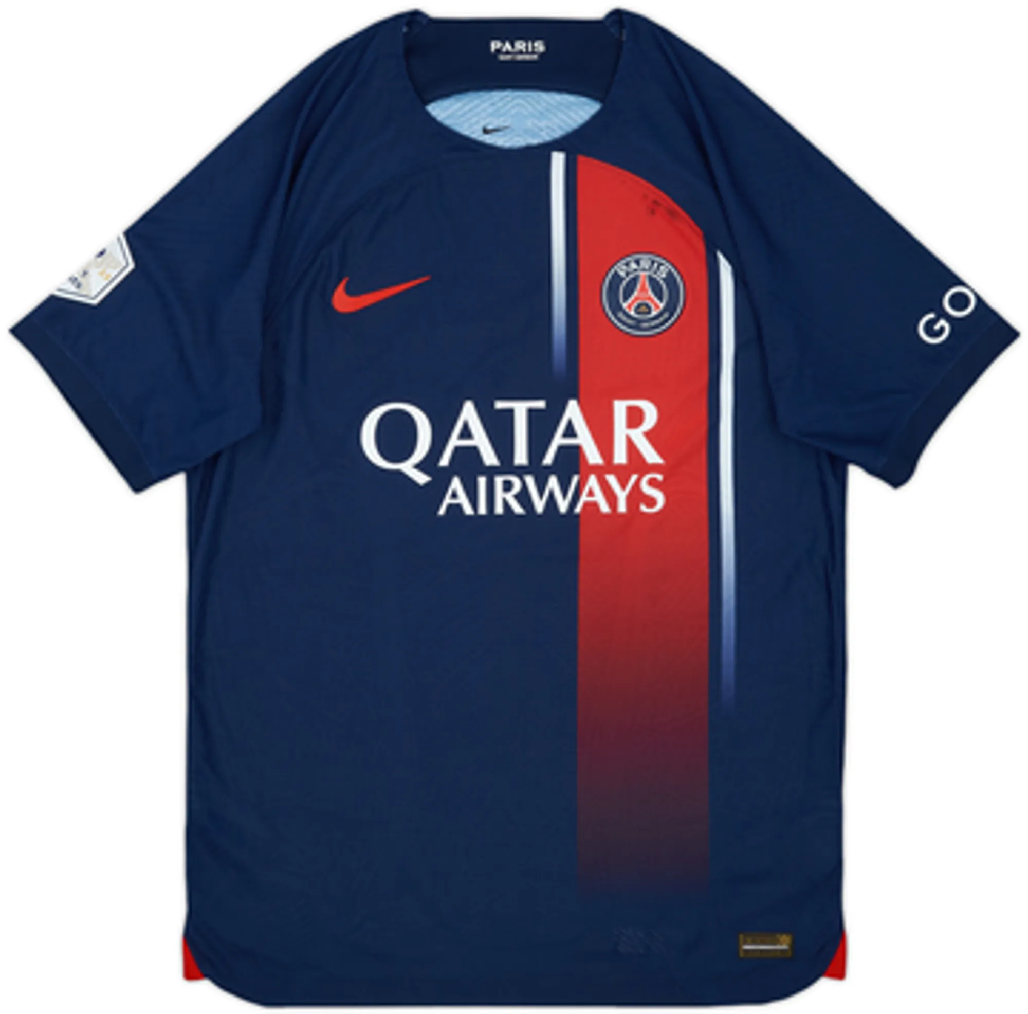 2023-24 Paris Saint-Germain Authentic Home Shirt Zaire-Emery #33 - 7/10 - (M)