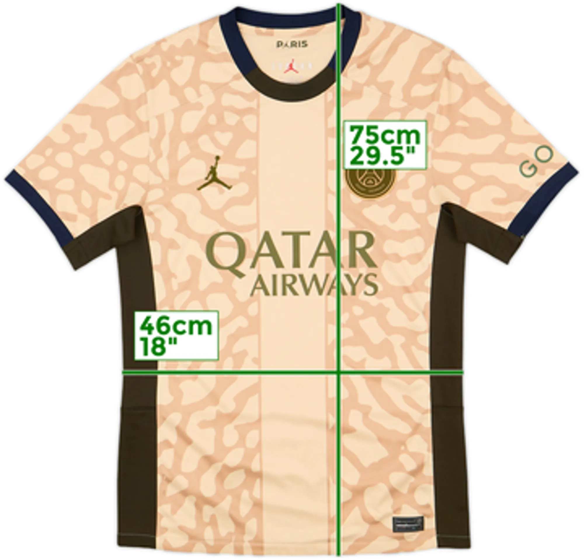 2023-24 Paris Saint-Germain Fourth Shirt - 9/10 - (S)