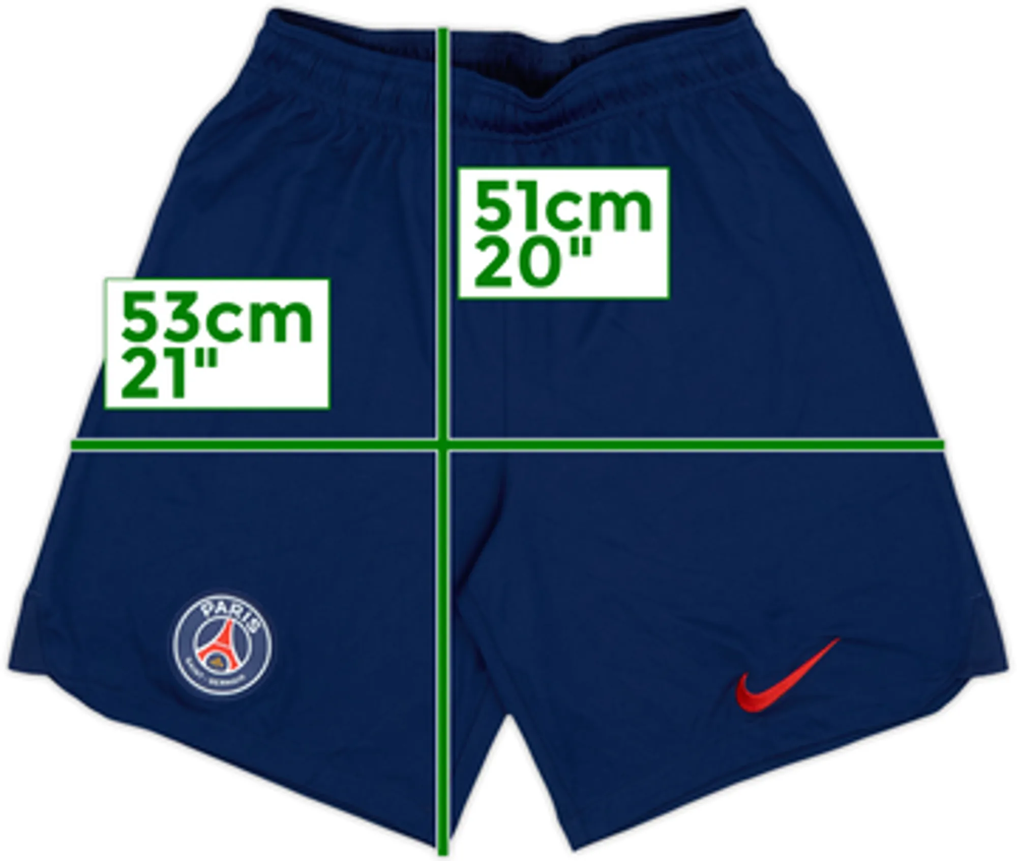 2023-24 Paris Saint-Germain Home Shorts - 10/10 - (M)