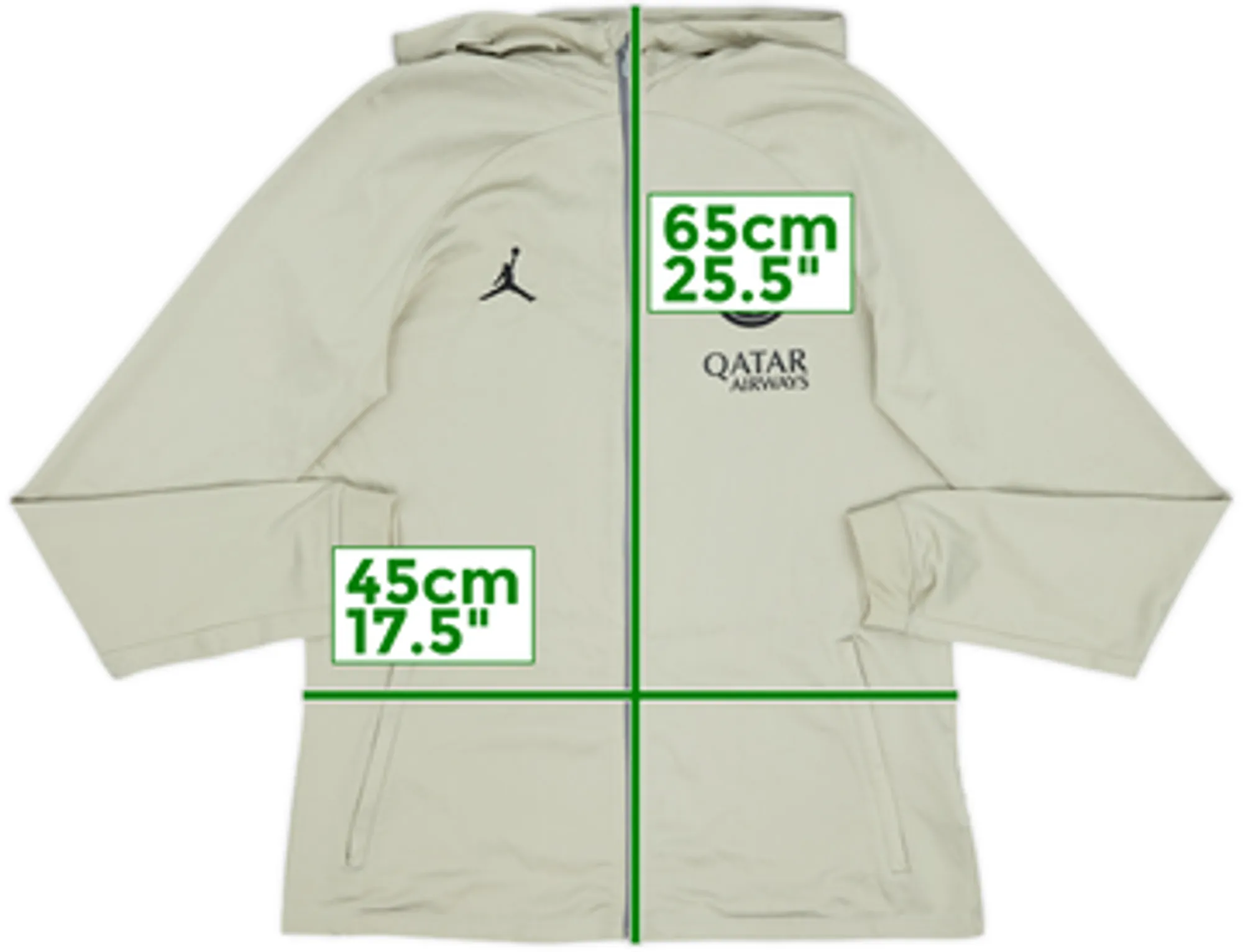 2023-24 Paris Saint-Germain Nike/Jordan Track Jacket - 8/10 - (XL.Boys)