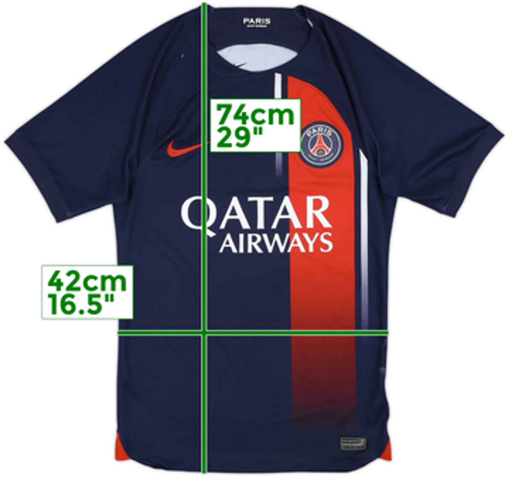 2023-24 Paris Saint-Germain Home Shirt - 7/10 - (M)