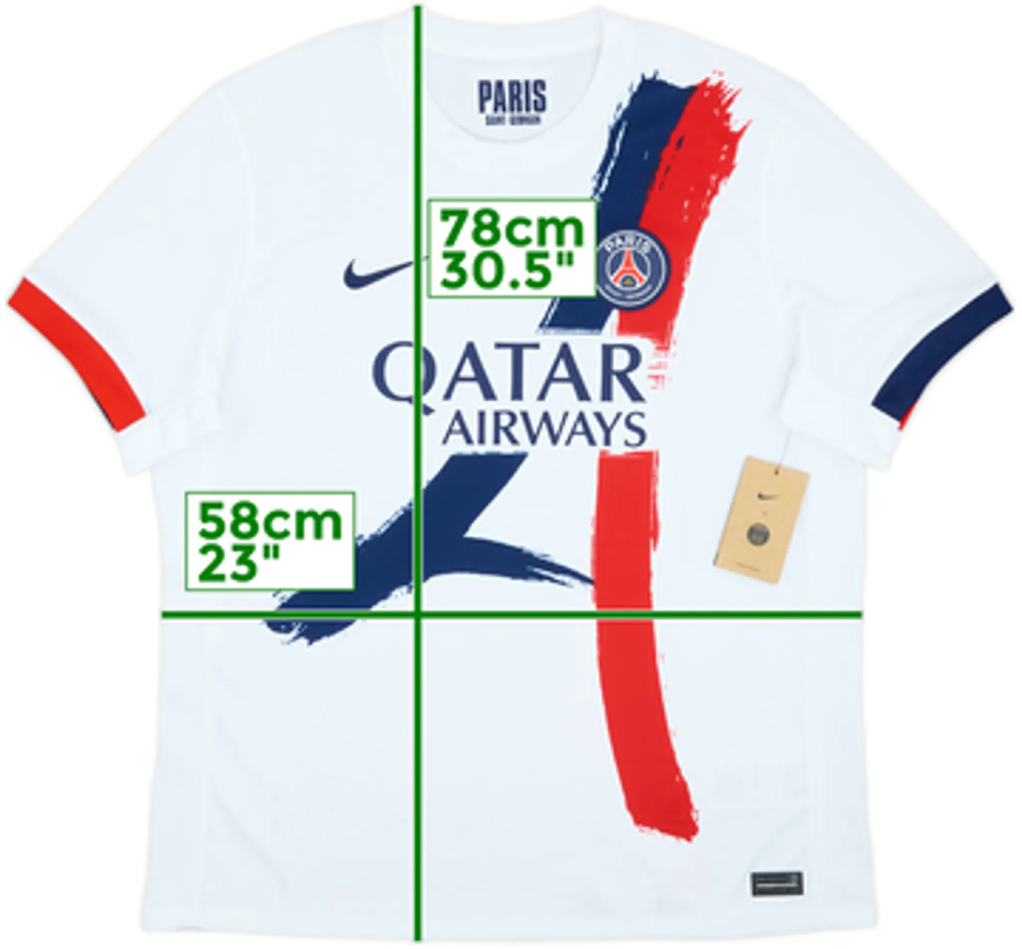 2024-25 Paris Saint-Germain Away Shirt (XL)