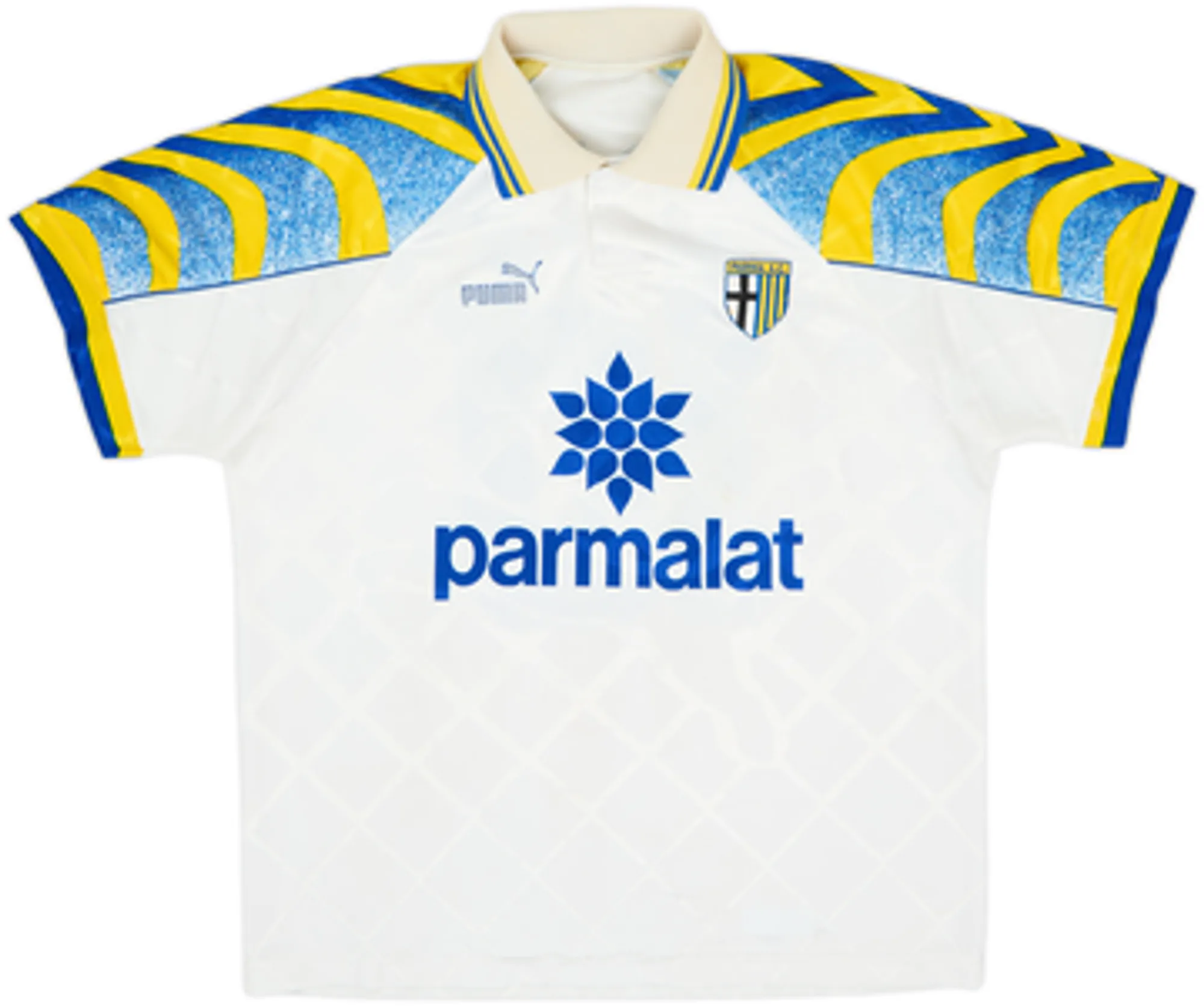 1995-97 Parma Home Shirt Zola #10 - 6/10 - (M)
