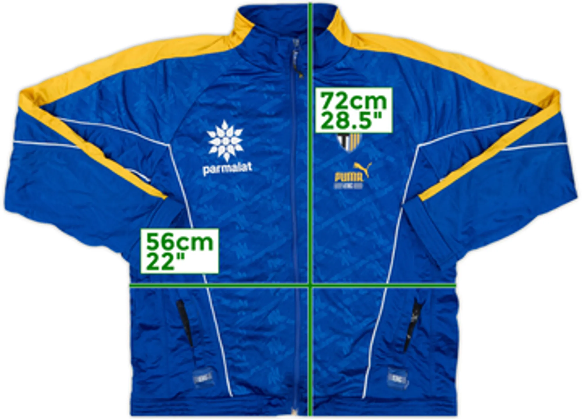 1995-97 Parma Puma Track Jacket - 7/10 - (XL)