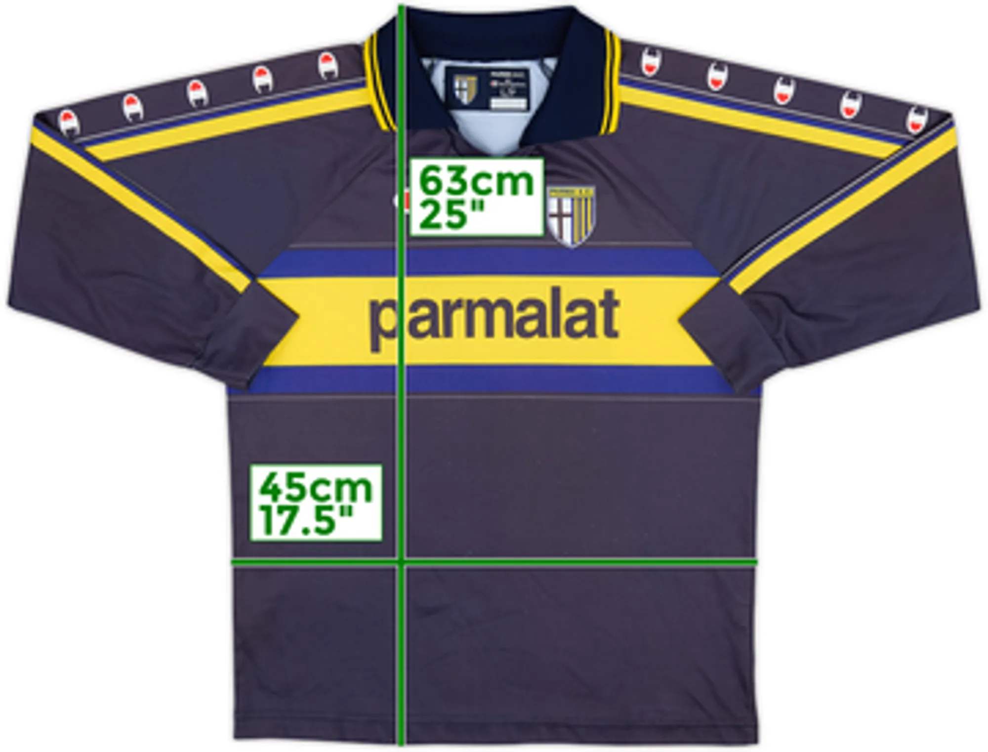 1999-00 Parma Basic Third L/S Shirt - 8/10 - (L.Boys)