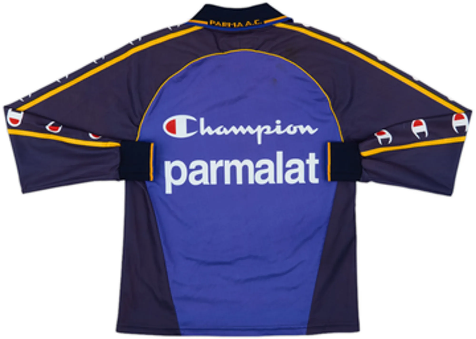 2001-02 Parma Champion Training L/S Shirt - 7/10 - (Y)