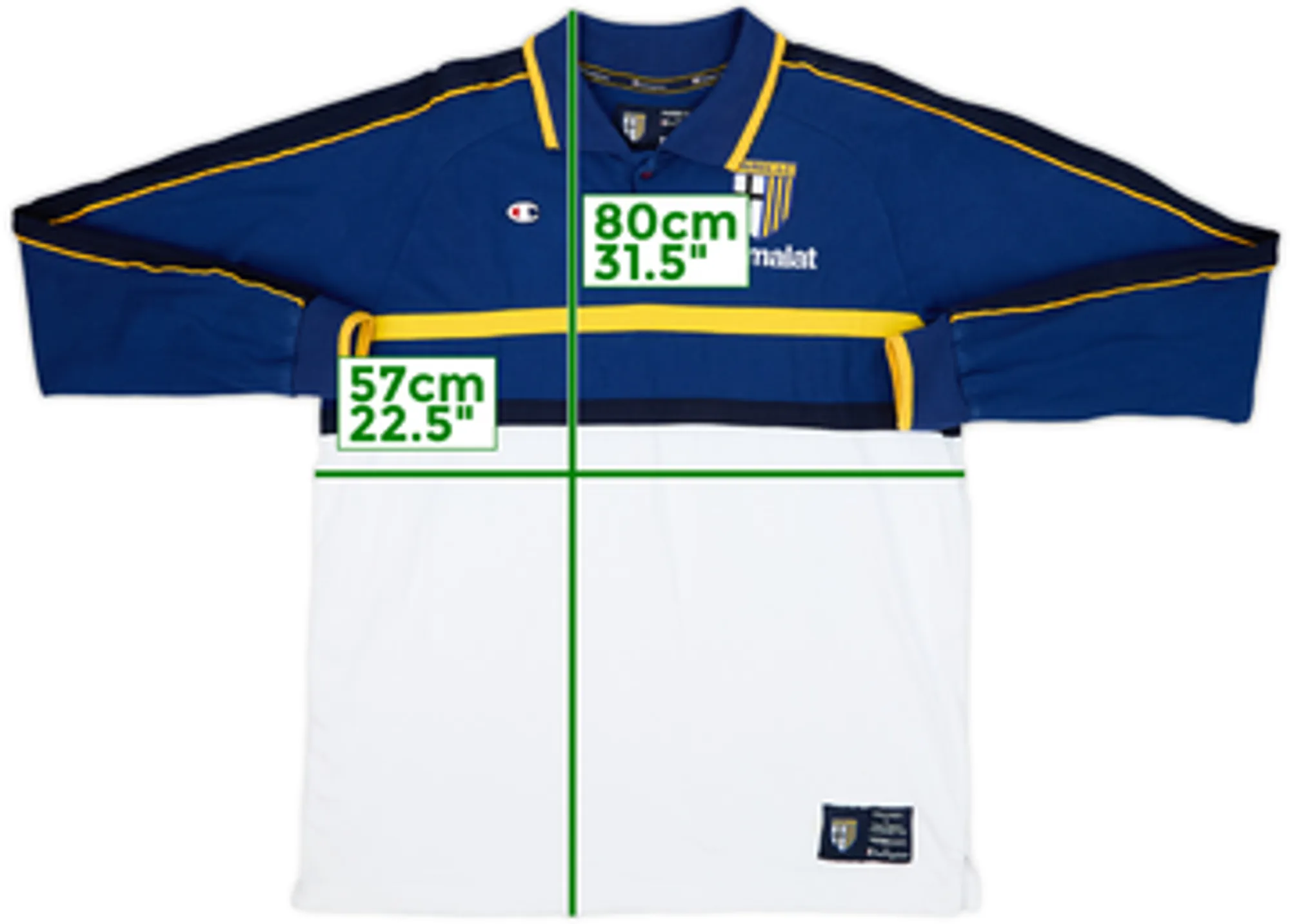 2003-04 Parma Champion Leisure Polo L/S Shirt - 8/10 - (L)