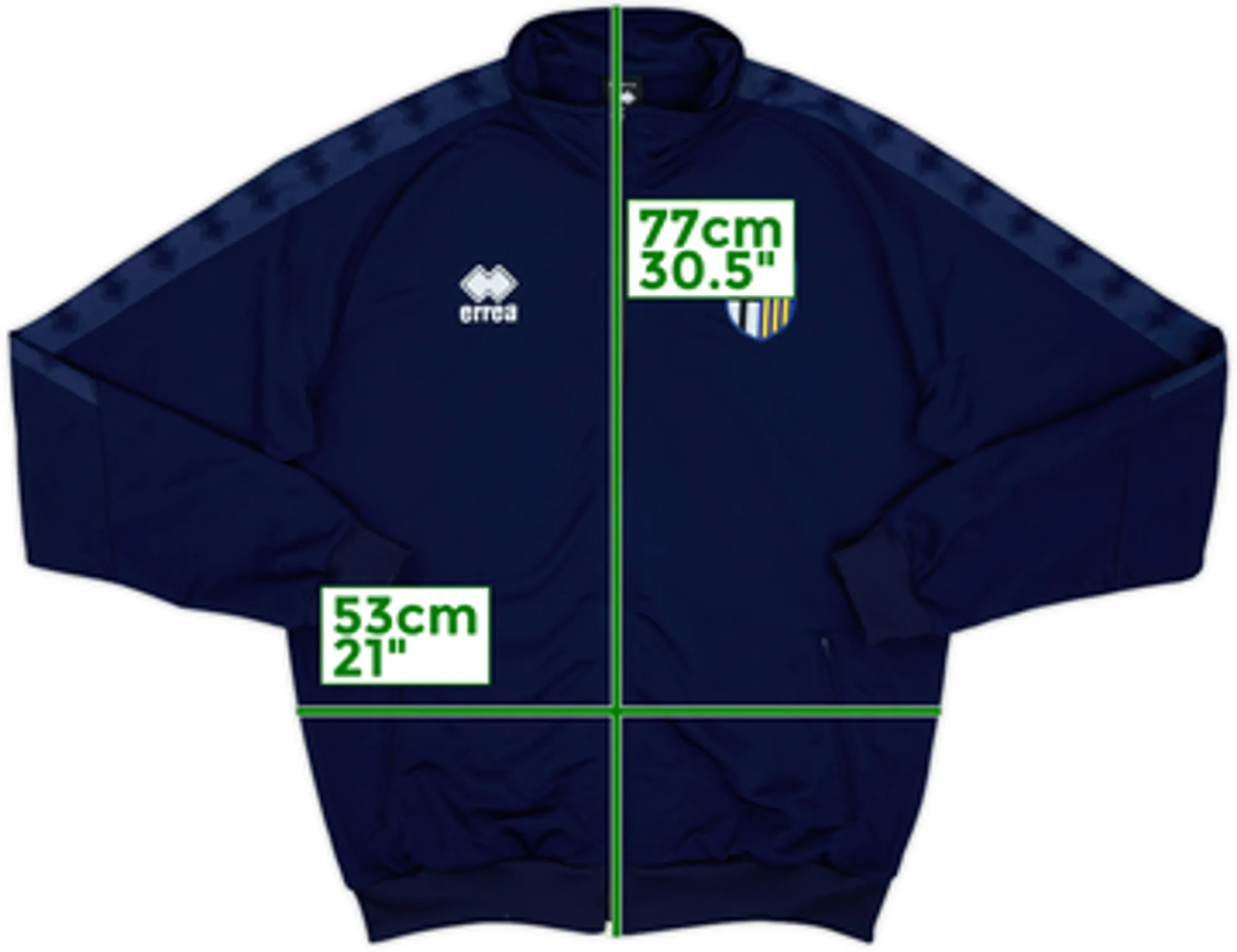 2019-20 Parma Errea Track Jacket - 8/10 - (XL)