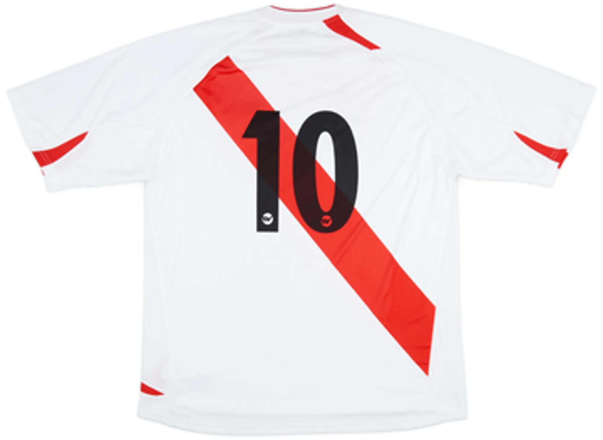 2007-09 Peru Home Shirt #10 - 7/10 - (XXL)