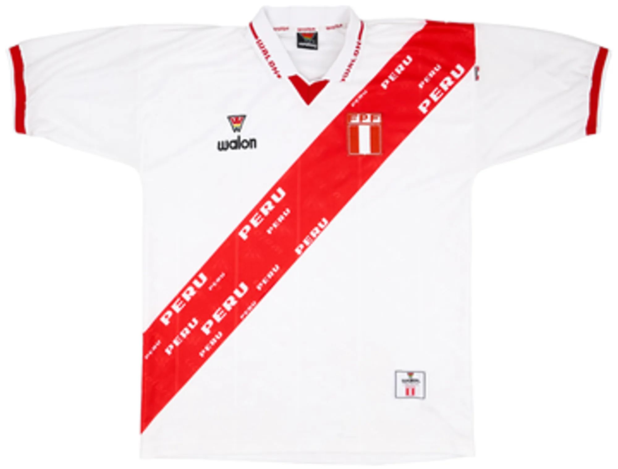 1999-00 Peru Home Shirt - 8/10 - (L)