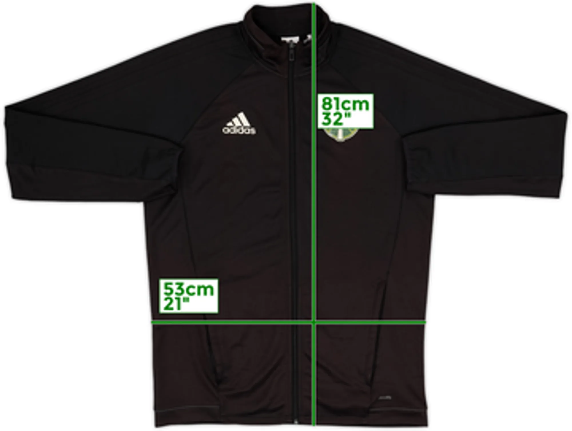 2017-18 Portland Timbers adidas Track Jacket - 6/10 - (L)