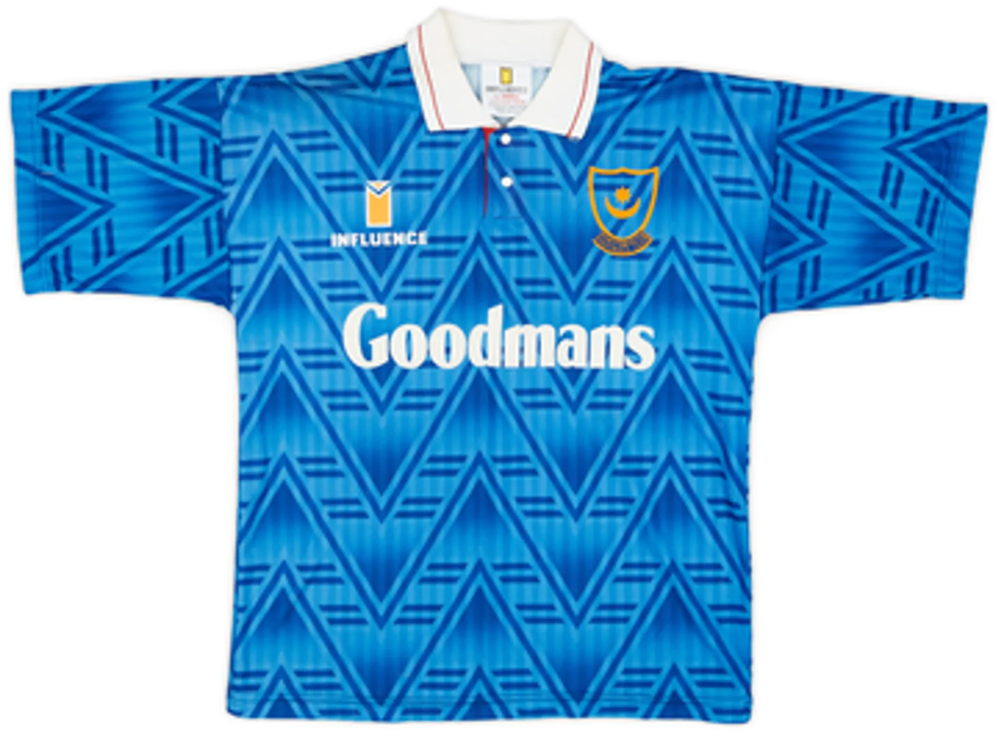 1991-93 Portsmouth Home Shirt - 6/10 - (S)