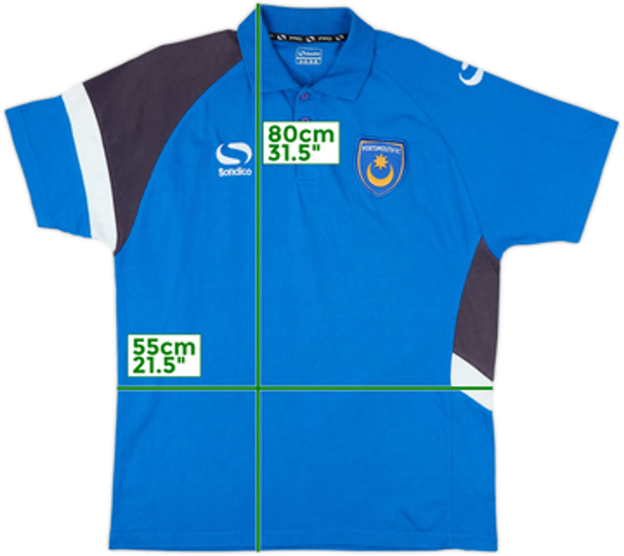 2013-14 Portsmouth Sondico Polo Shirt - 7/10 - (XL)