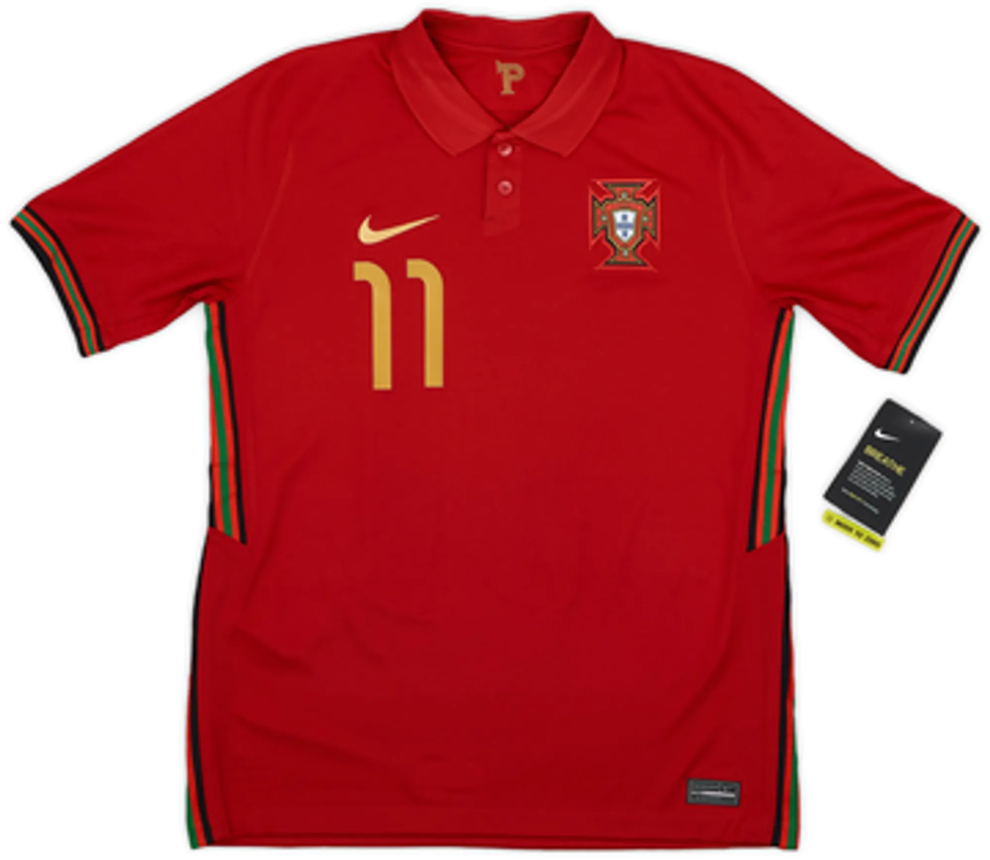 2020-21 Portugal Home Shirt B.Fernandes #11 (S)