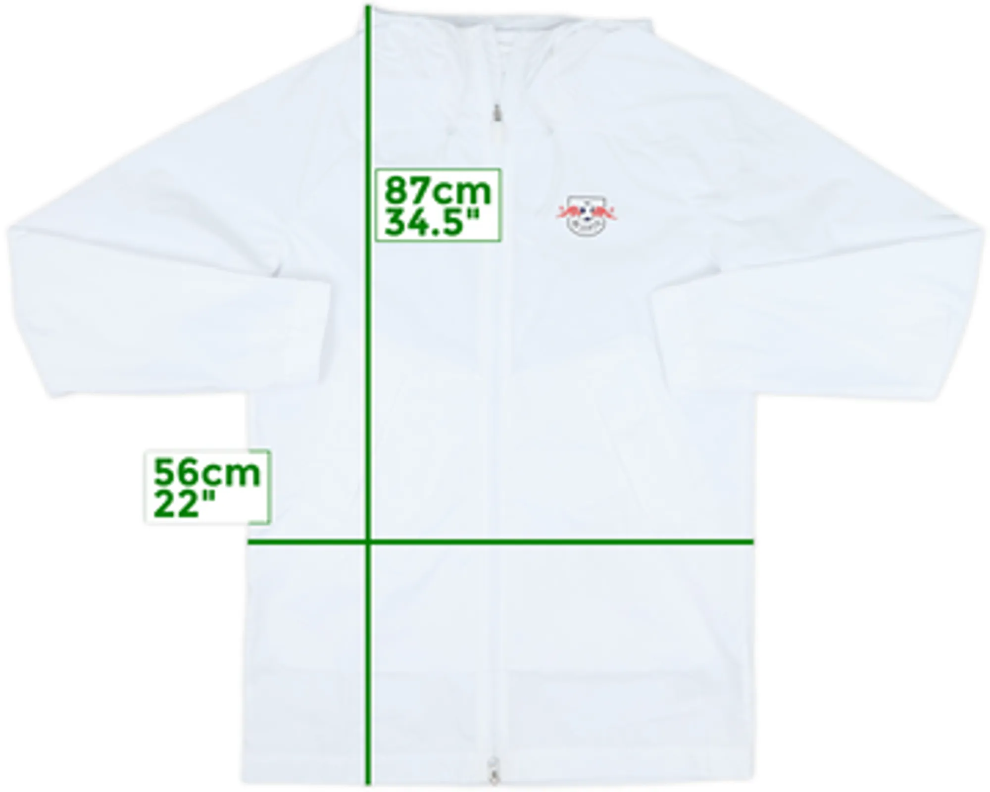 2023-24 RB Leipzig Nike Hooded Rain Jacket - 7/10 - (S)