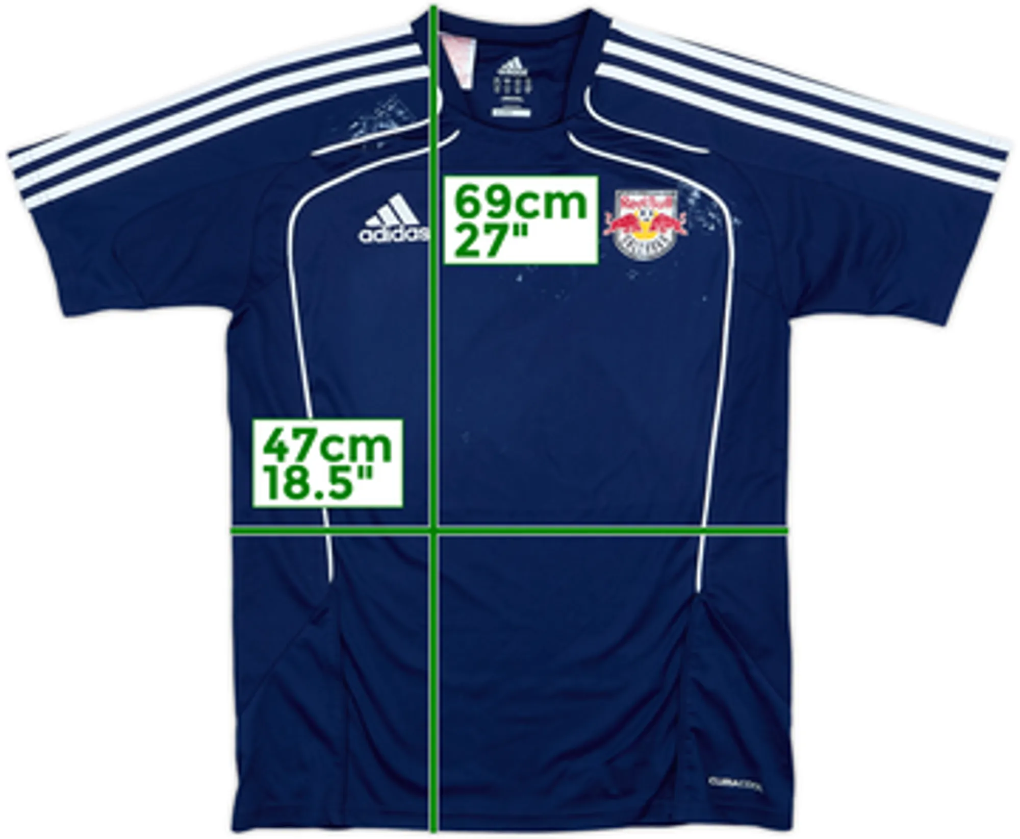 2010-11 Red Bull Salzburg adidas Training Shirt - 3/10 - (XL.Boys)