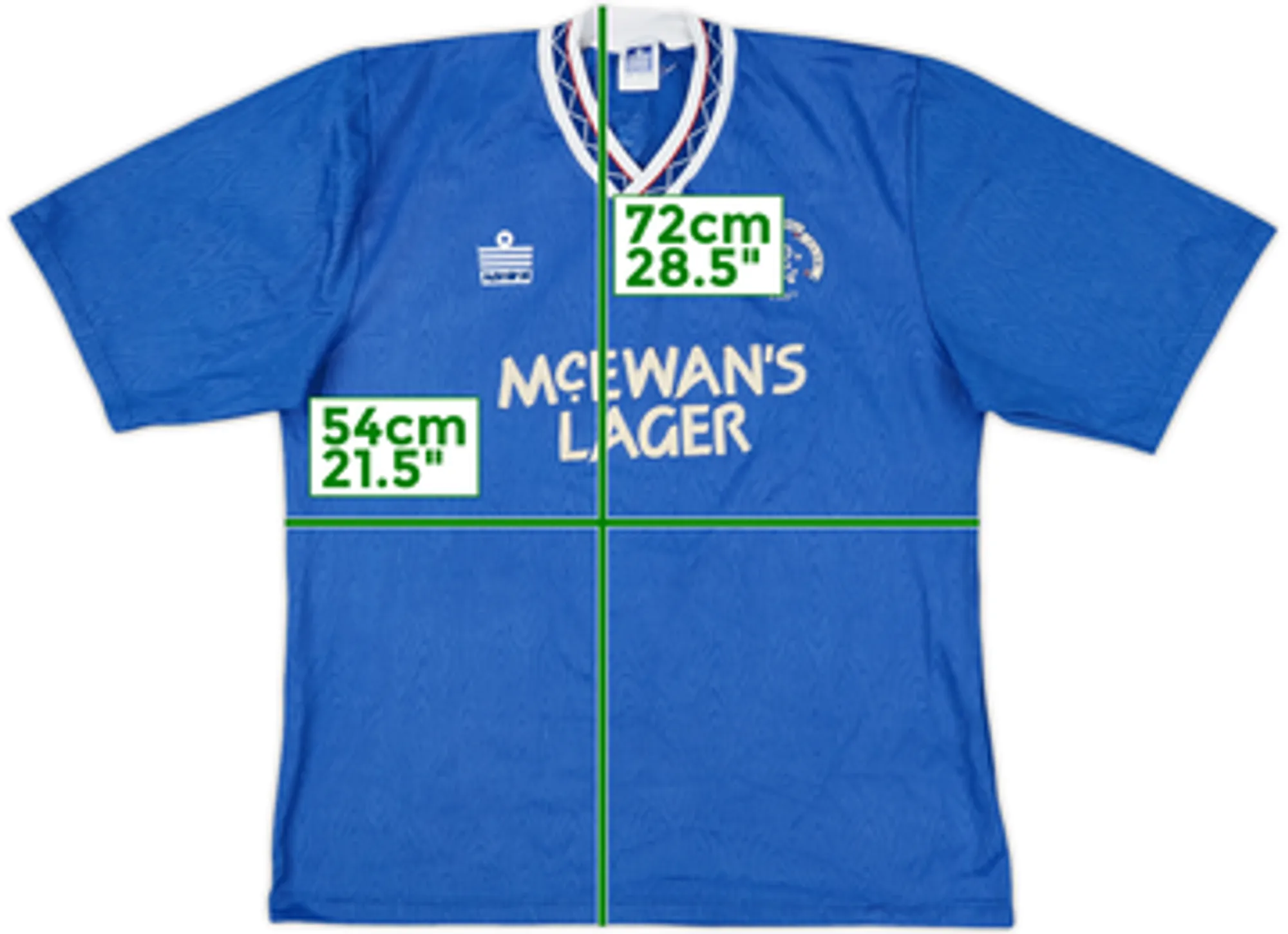 1990-92 Rangers Home Shirt - 6/10 - (L)