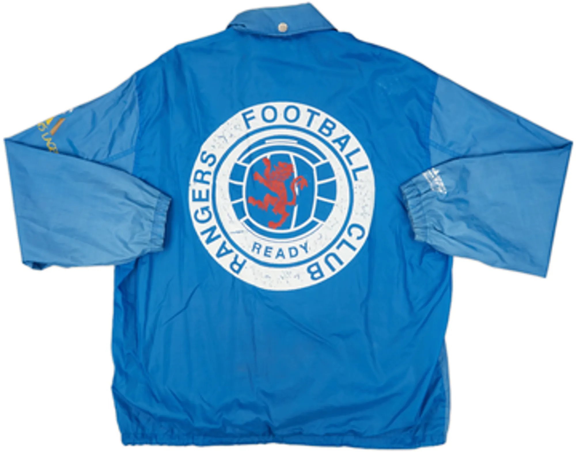 1992-93 Rangers Campri Hooded Rain Jacket - 5/10 - (L)
