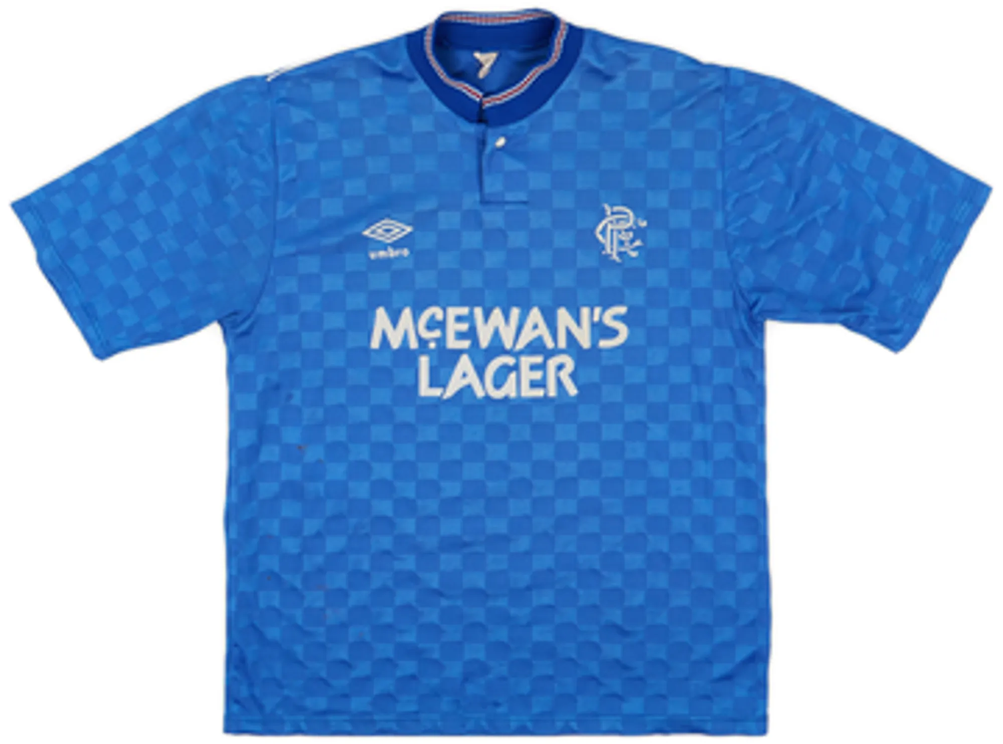1987-90 Rangers Home Shirt - 6/10 - (L)