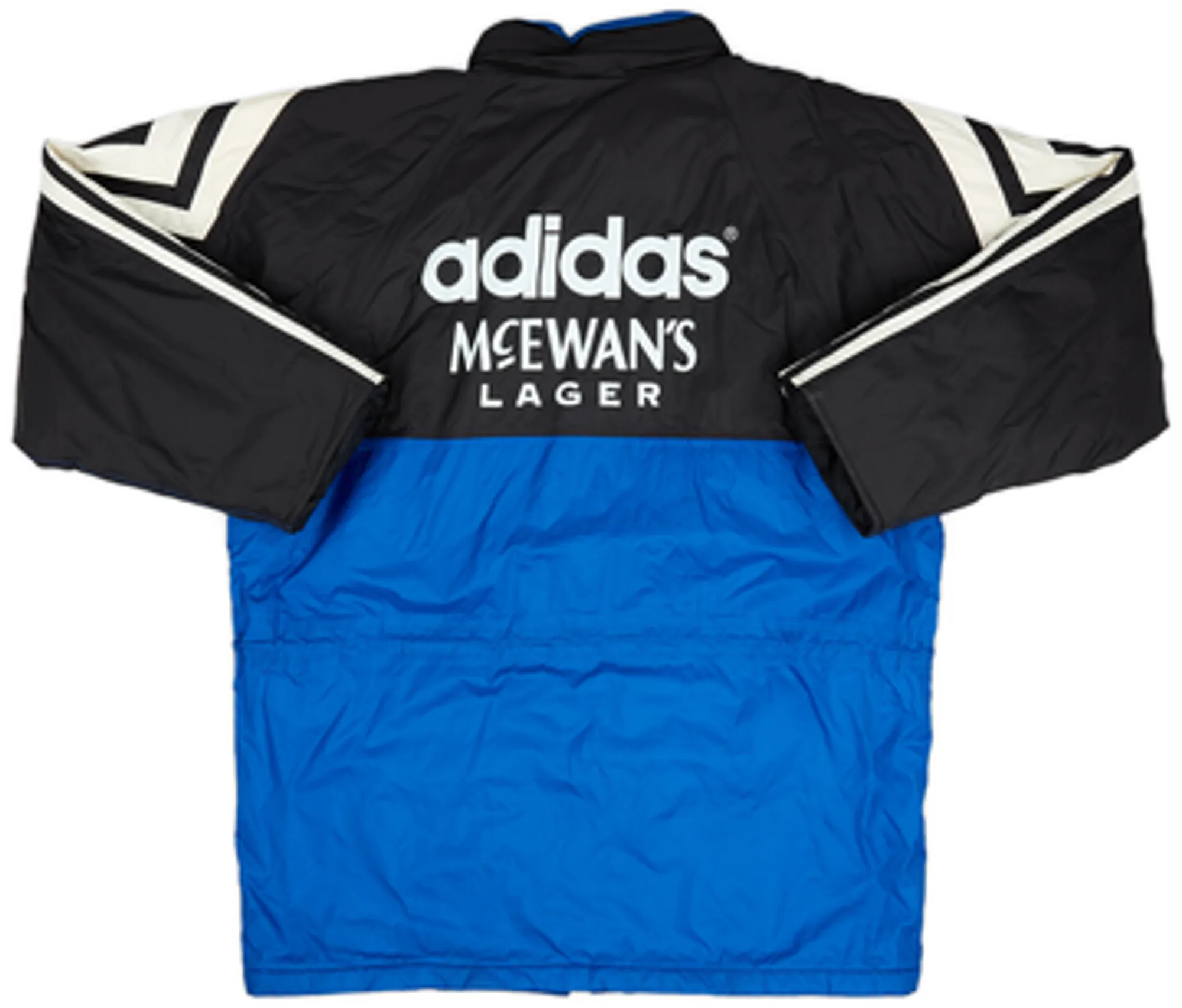 1994-95 Rangers adidas Padded Bench Coat - 6/10 - (L/XL)