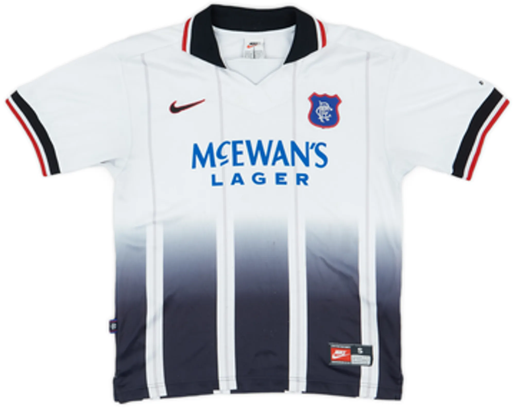 1997-99 Rangers Away Shirt Gascoigne #8 - 6/10 - (S)