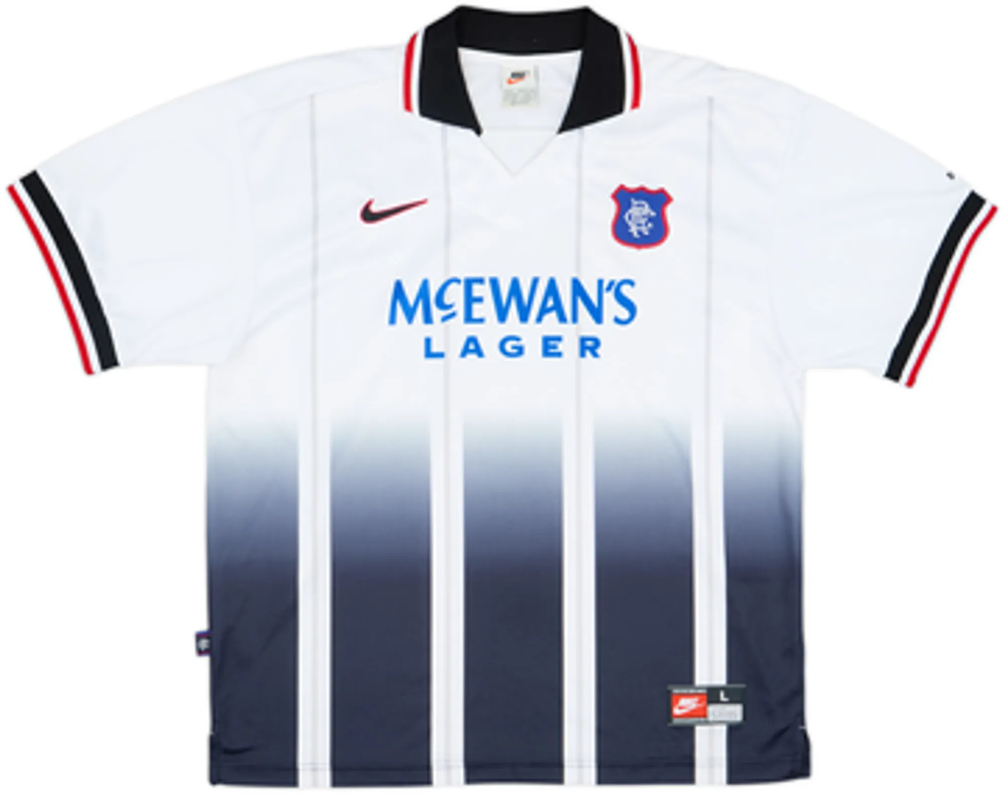 1997-99 Rangers Away Shirt Gascoigne #8 - 9/10 - (L)