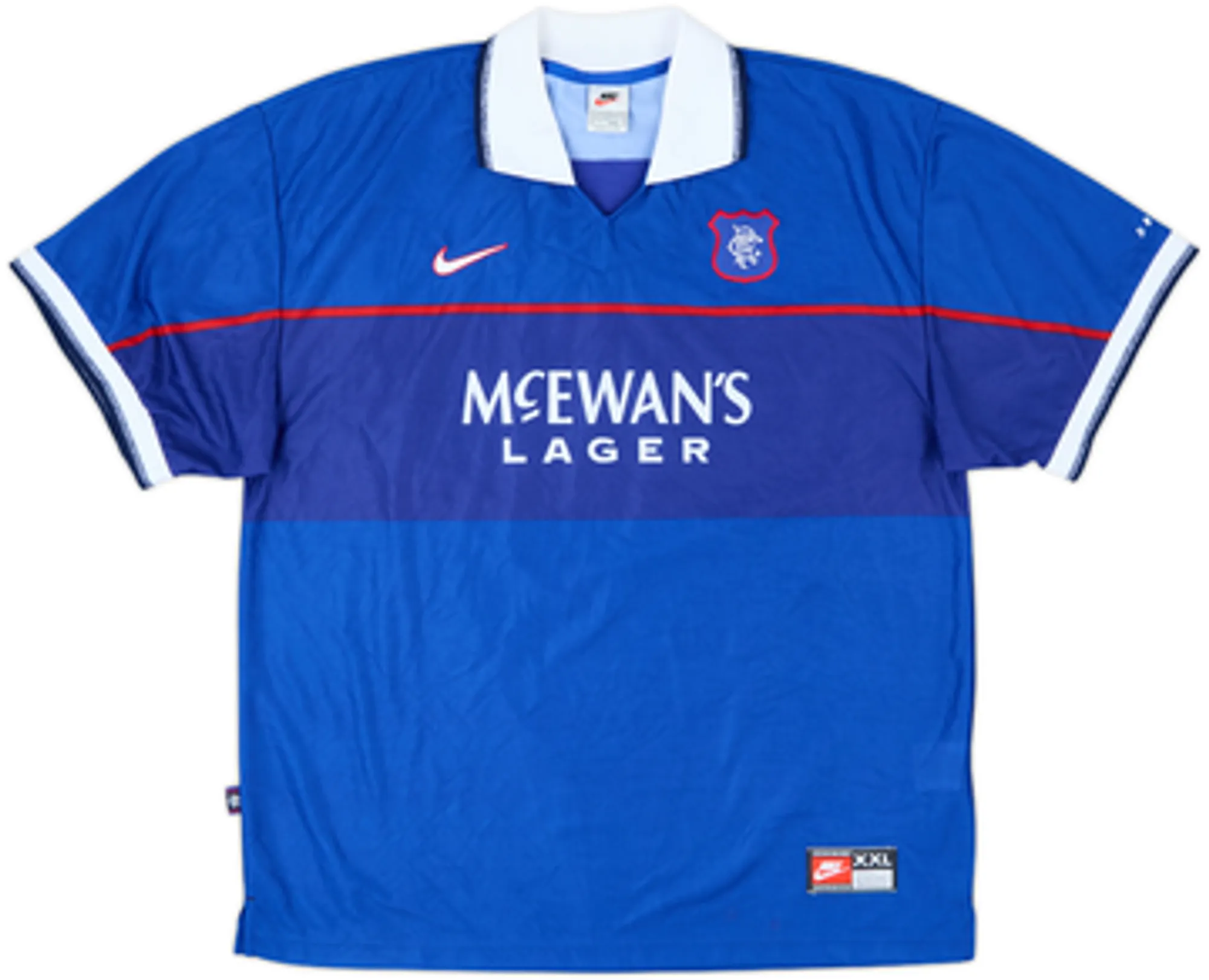 1997-99 Rangers Home Shirt Negri #9 - 9/10 - (L)