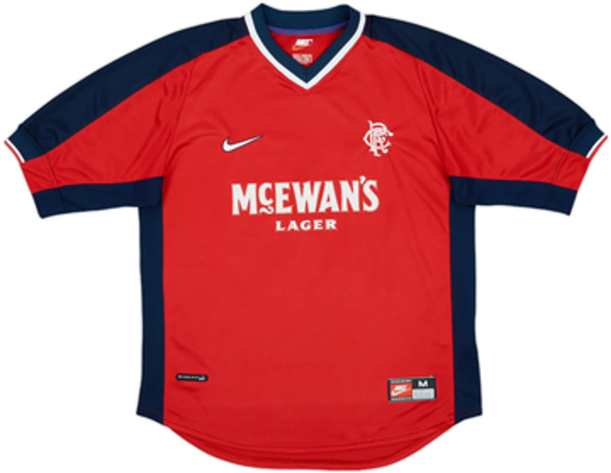 1998-99 Rangers Away Shirt Hendry #35 - 7/10 - (M)