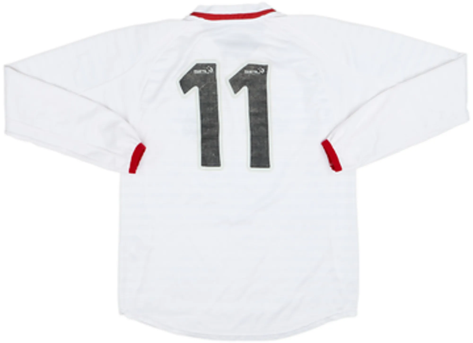 2000-01 Rangers Away L/S Shirt #11 - 7/10 - (XL.Boys)