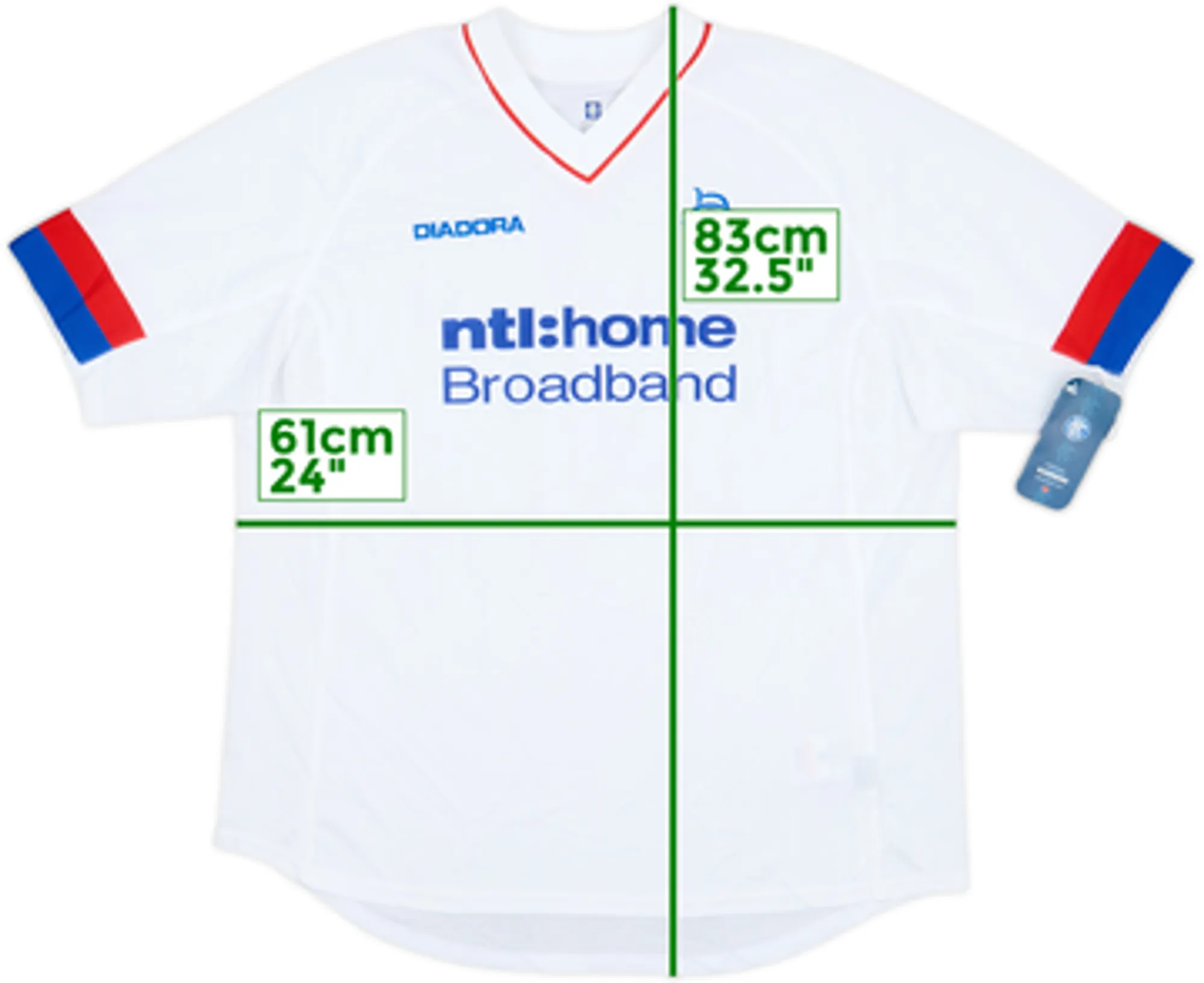 2002-03 Rangers Third Shirt (XL)