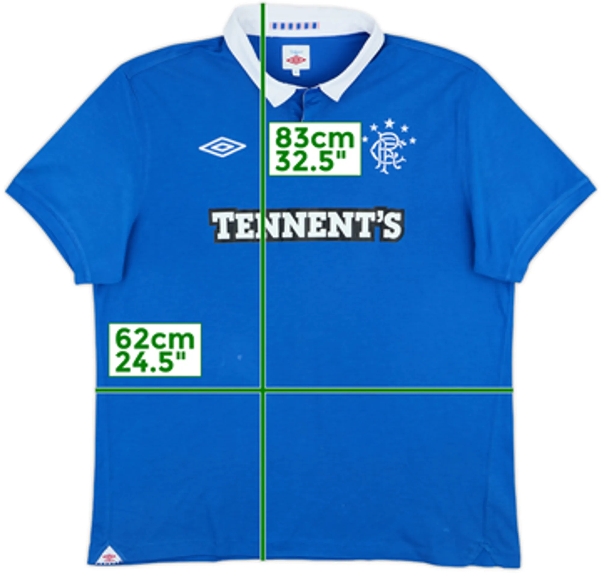 2010-11 Rangers Home Shirt - 6/10 - (5XL)