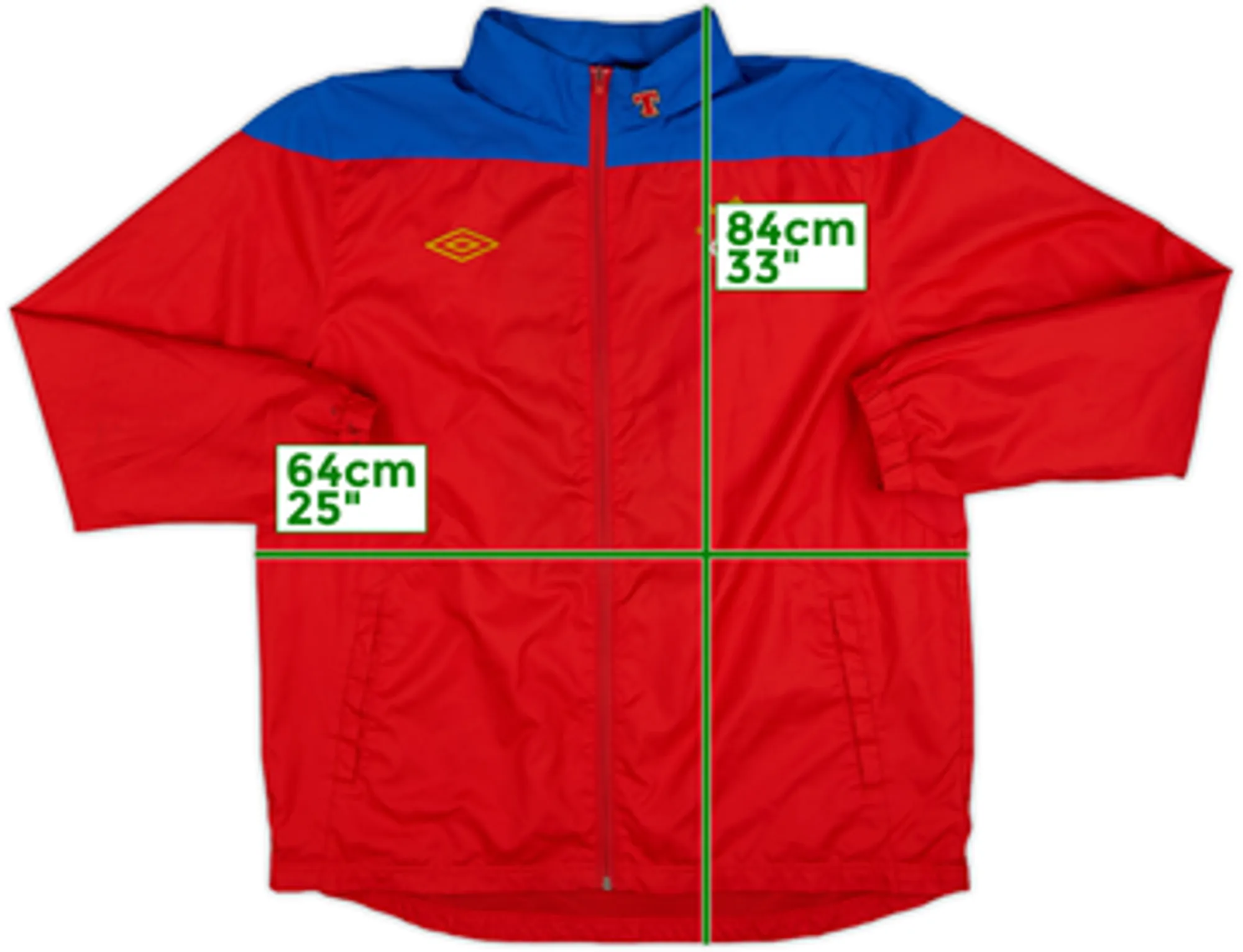 2011-12 Rangers Umbro Hooded Rain Jacket - 7/10 - (XL)