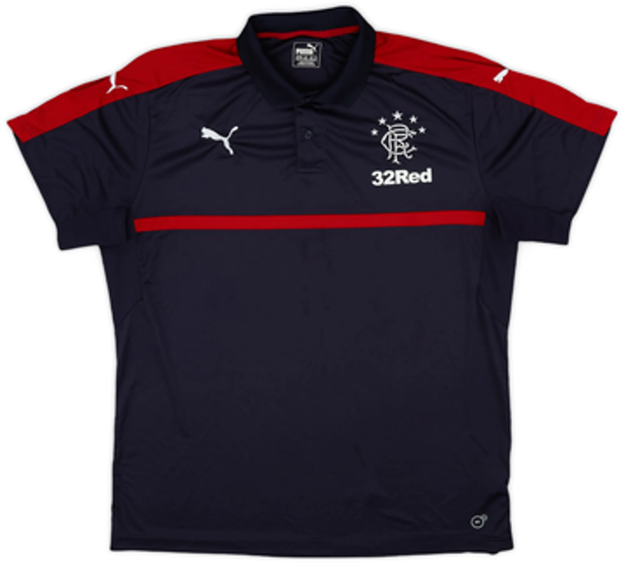 2016-17 Rangers Puma Polo Shirt - 7/10 - (L)
