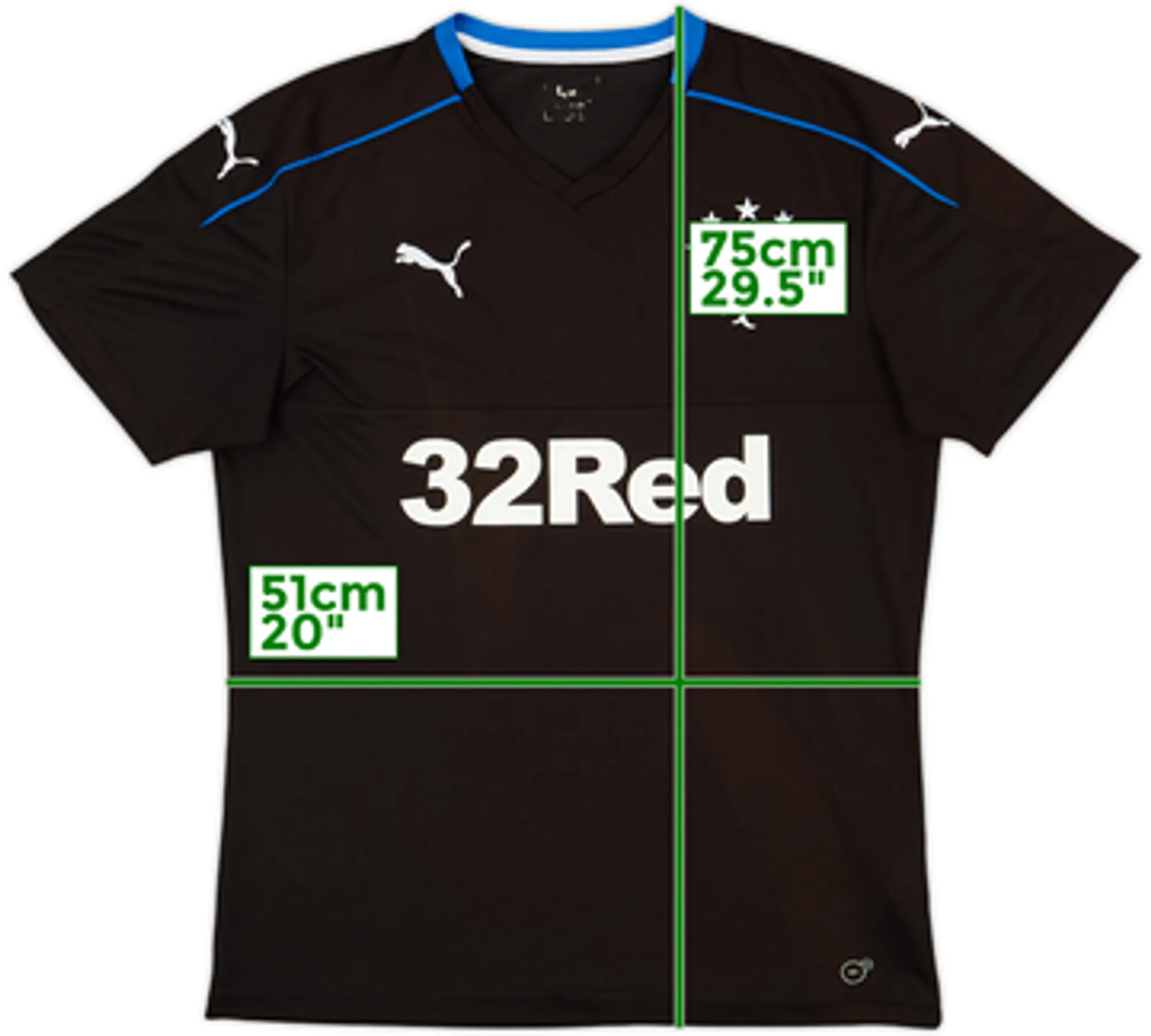 2017-18 Rangers Third Shirt - 7/10 - (XL)