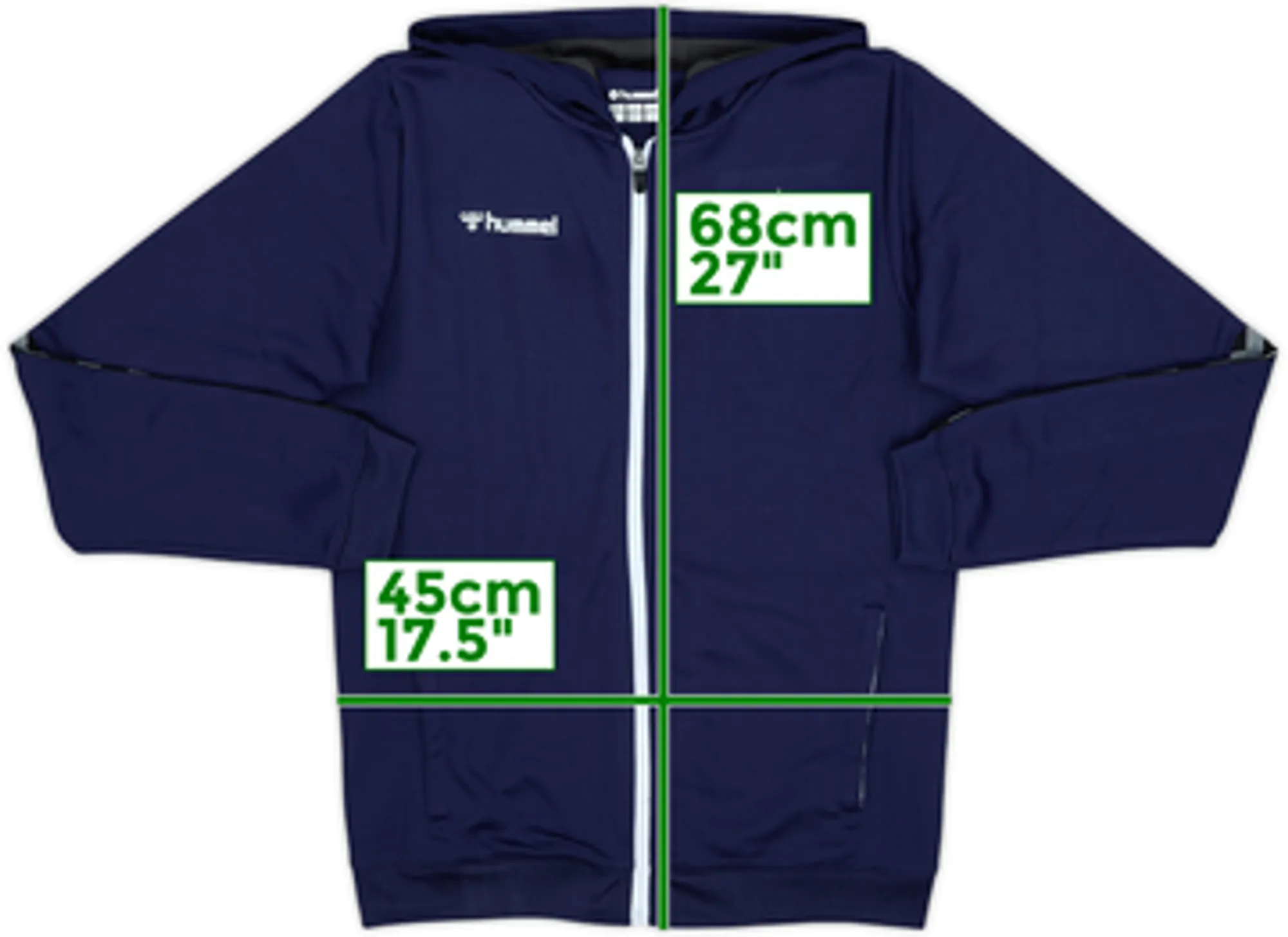 2018-19 Rangers Hummel Hooded Track Top - 10/10 - (XL.Boys)