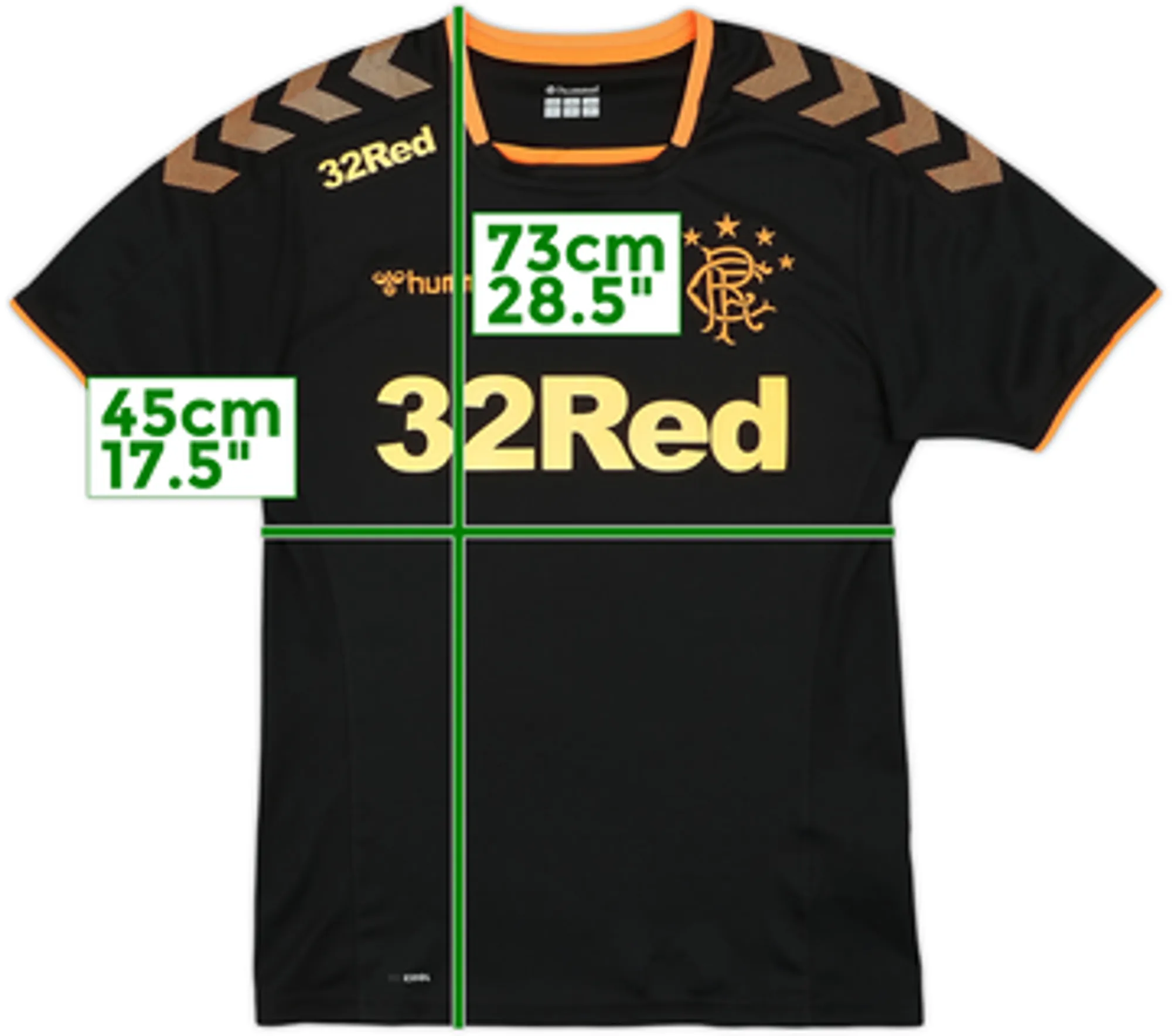2019-20 Rangers Hummel Training Shirt - 8/10 - (L)
