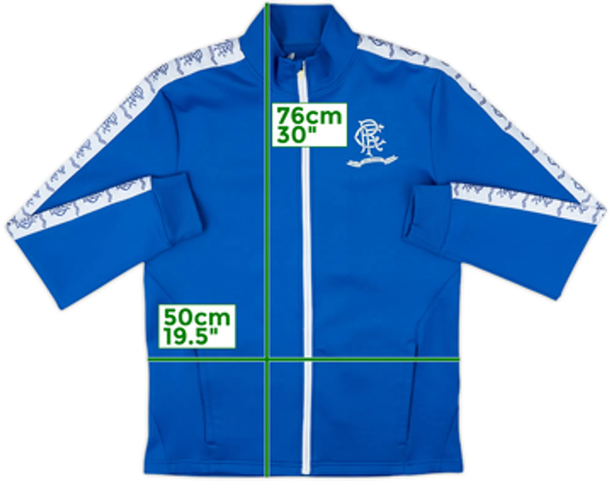 2022-23 Rangers Castore Track Jacket - 10/10 - (S)