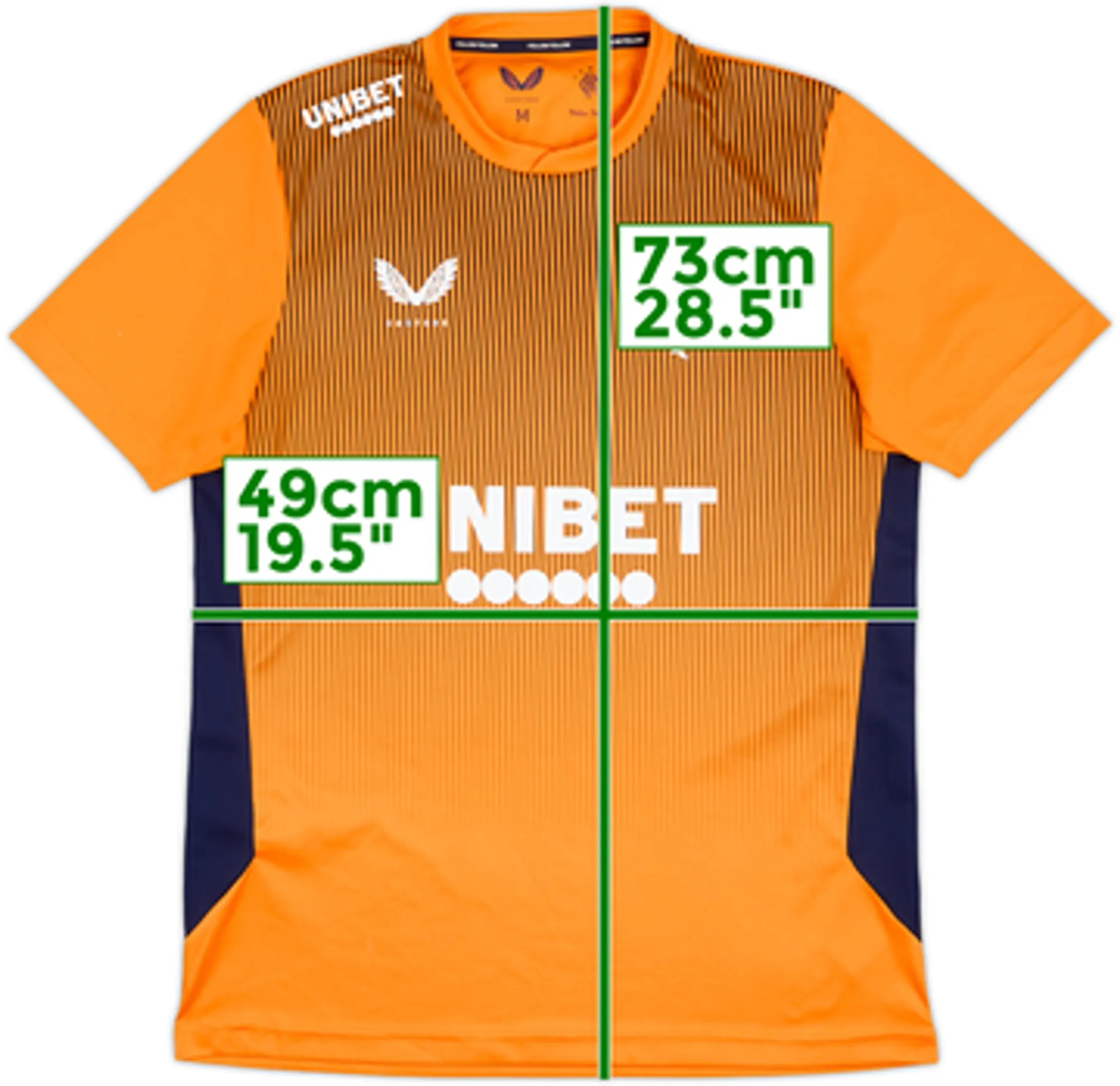 2022-23 Rangers Castore Training Shirt - 9/10 - (3XL)