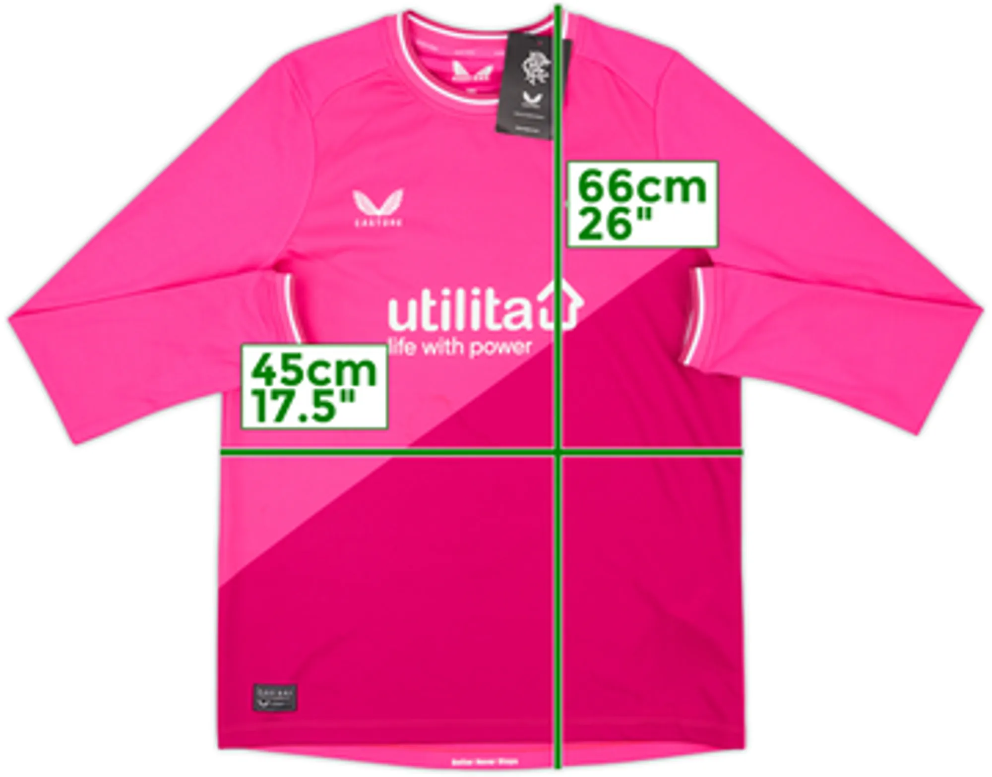 2022-23 Rangers GK Shirt (XL.Boys)