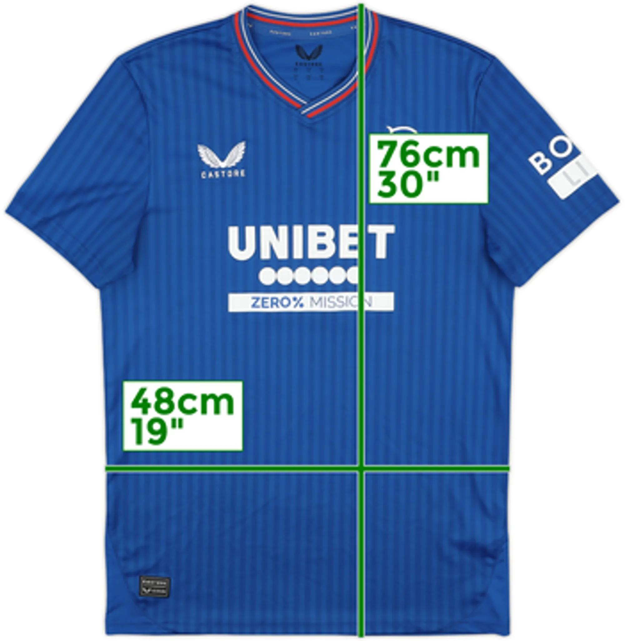 2023-24 Rangers Home Shirt - 10/10 - (S)