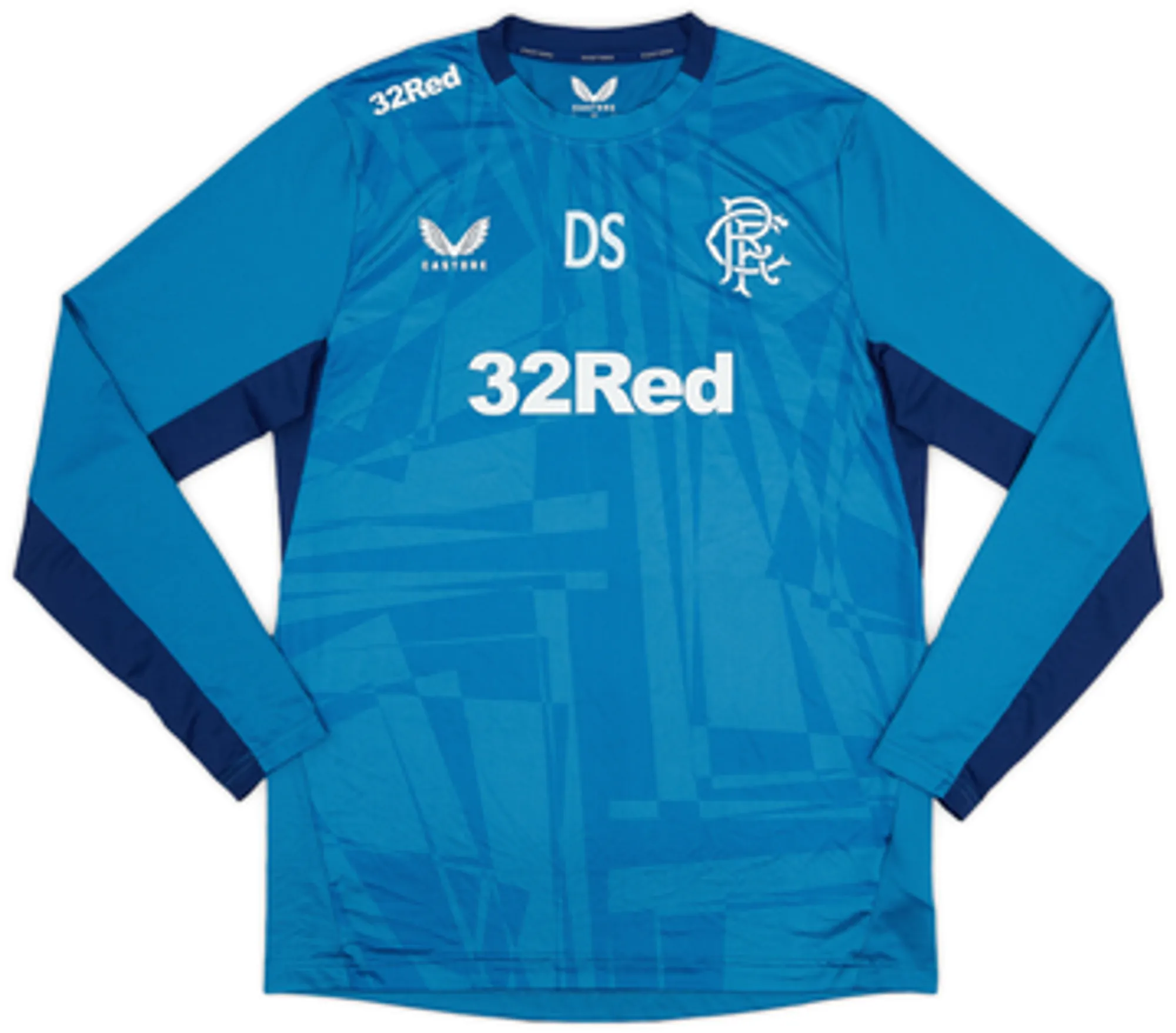 2023-24 Rangers Staff Issue Castore Training L/S Shirt DS - 9/10 - (M)