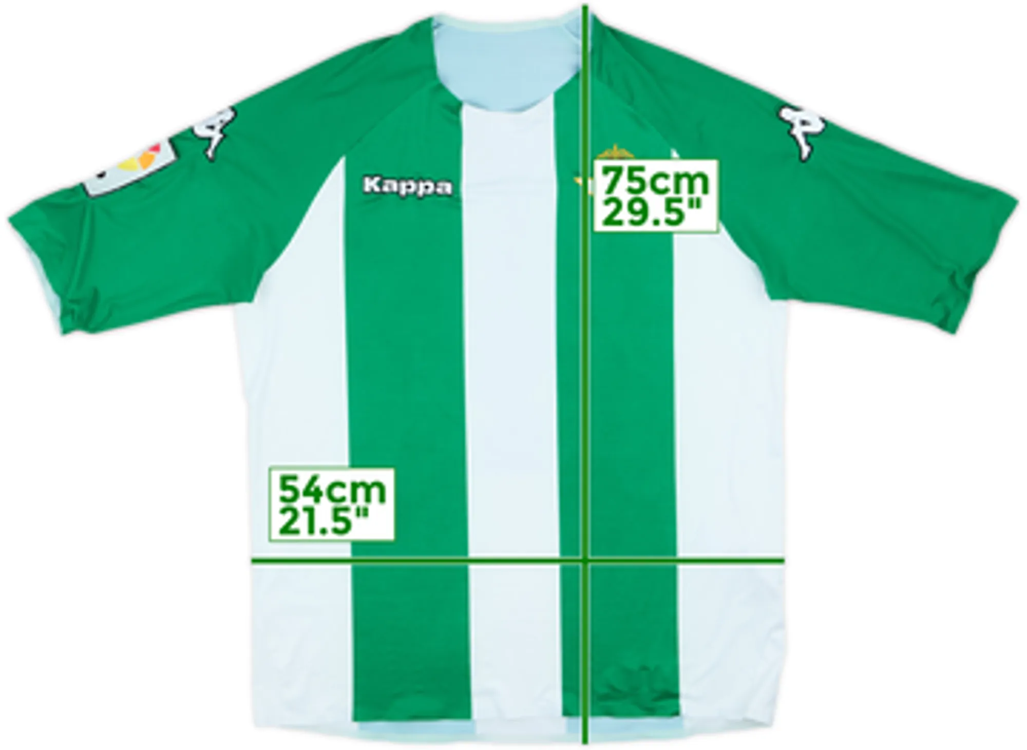 2006-07 Real Betis Player Issue Home Shirt - 7/10 - (XL)