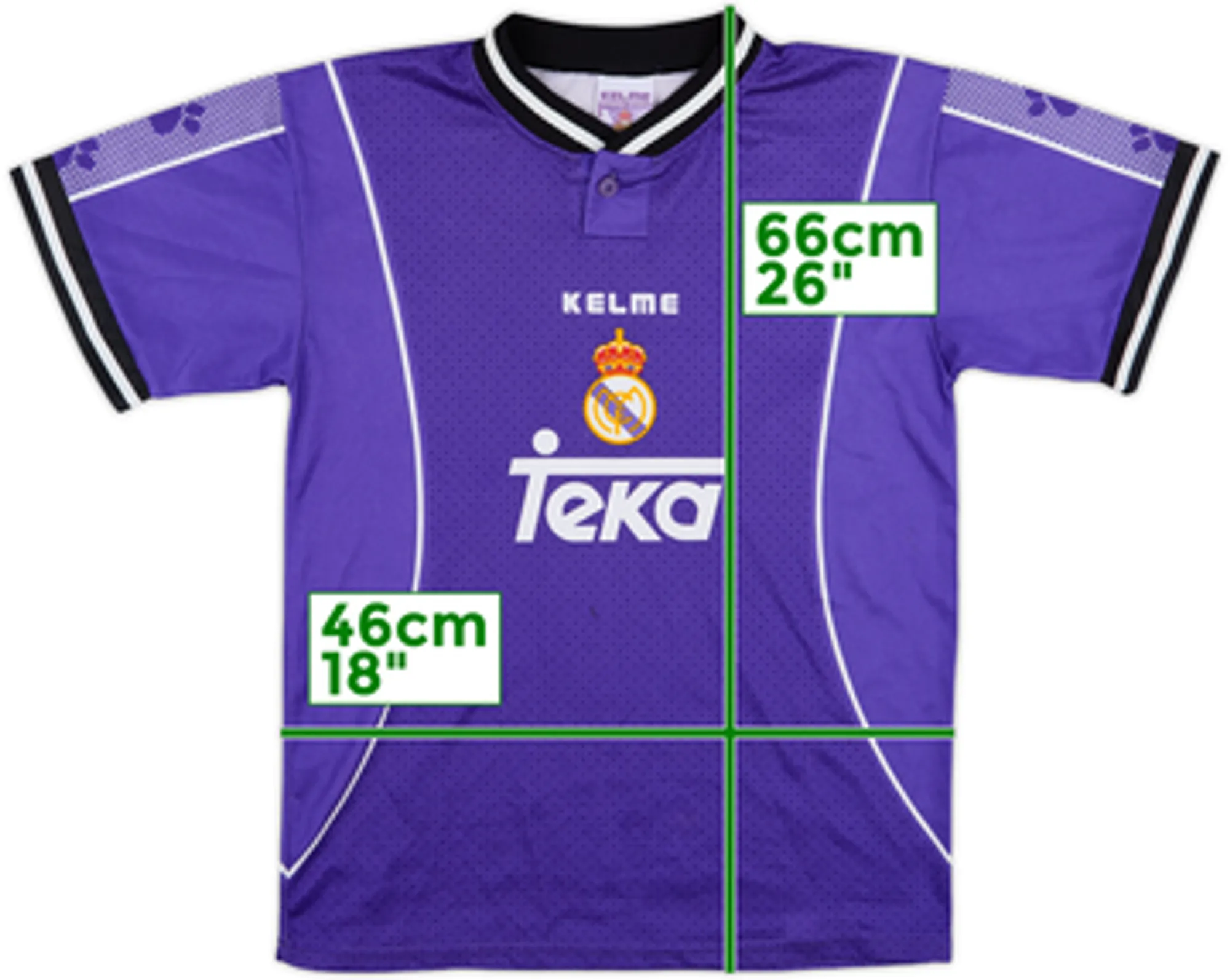 1997-98 Real Madrid Away Shirt - 9/10 - (L)