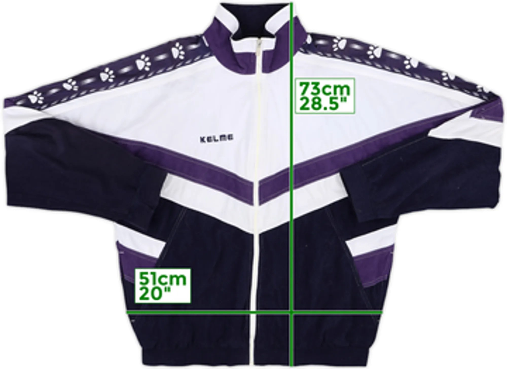 1997-98 Real Madrid Kelme Track Jacket - 7/10 - (L)