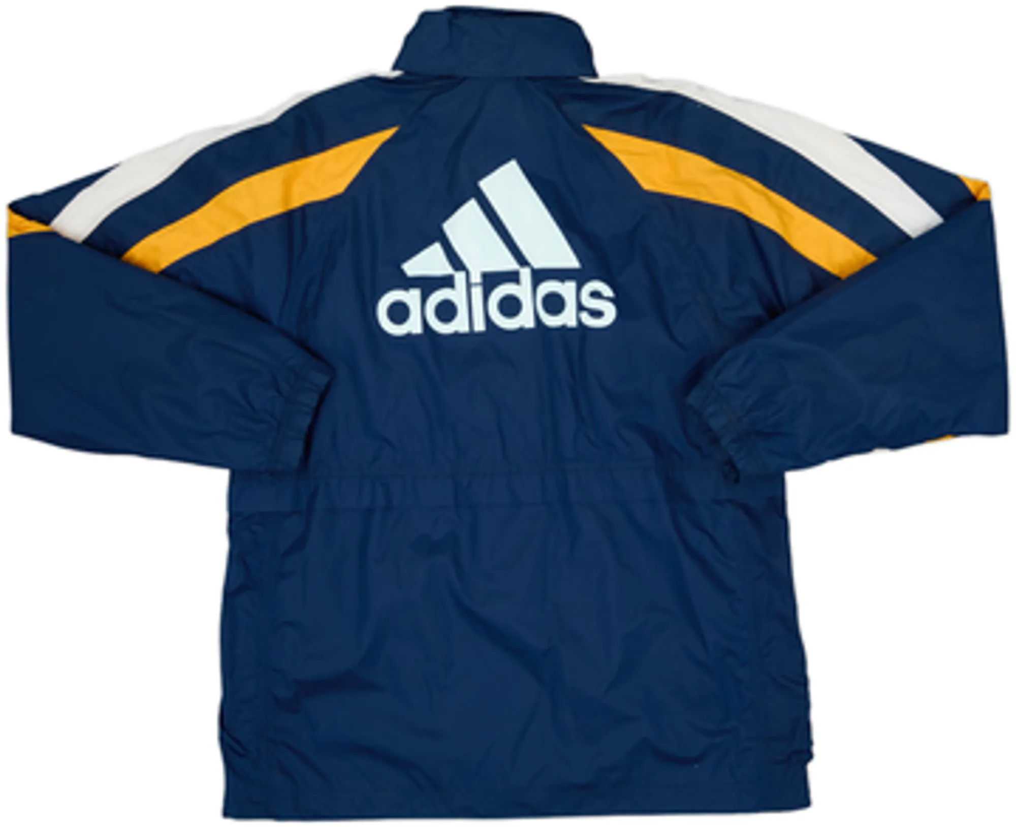 1998-99 Real Madrid adidas Hooded Rain Jacket - 8/10 - (M.Boys)