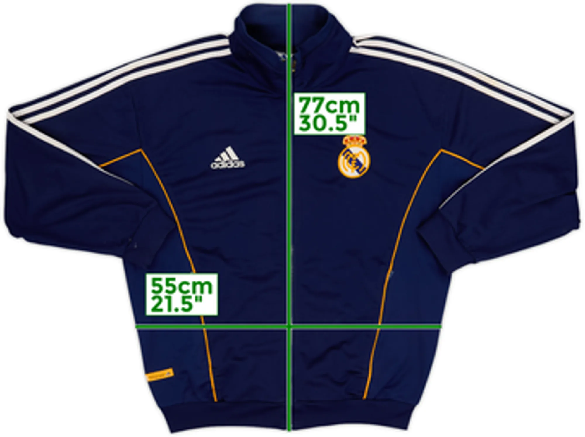 1999-00 Real Madrid adidas Track Jacket - 7/10 - (XL)
