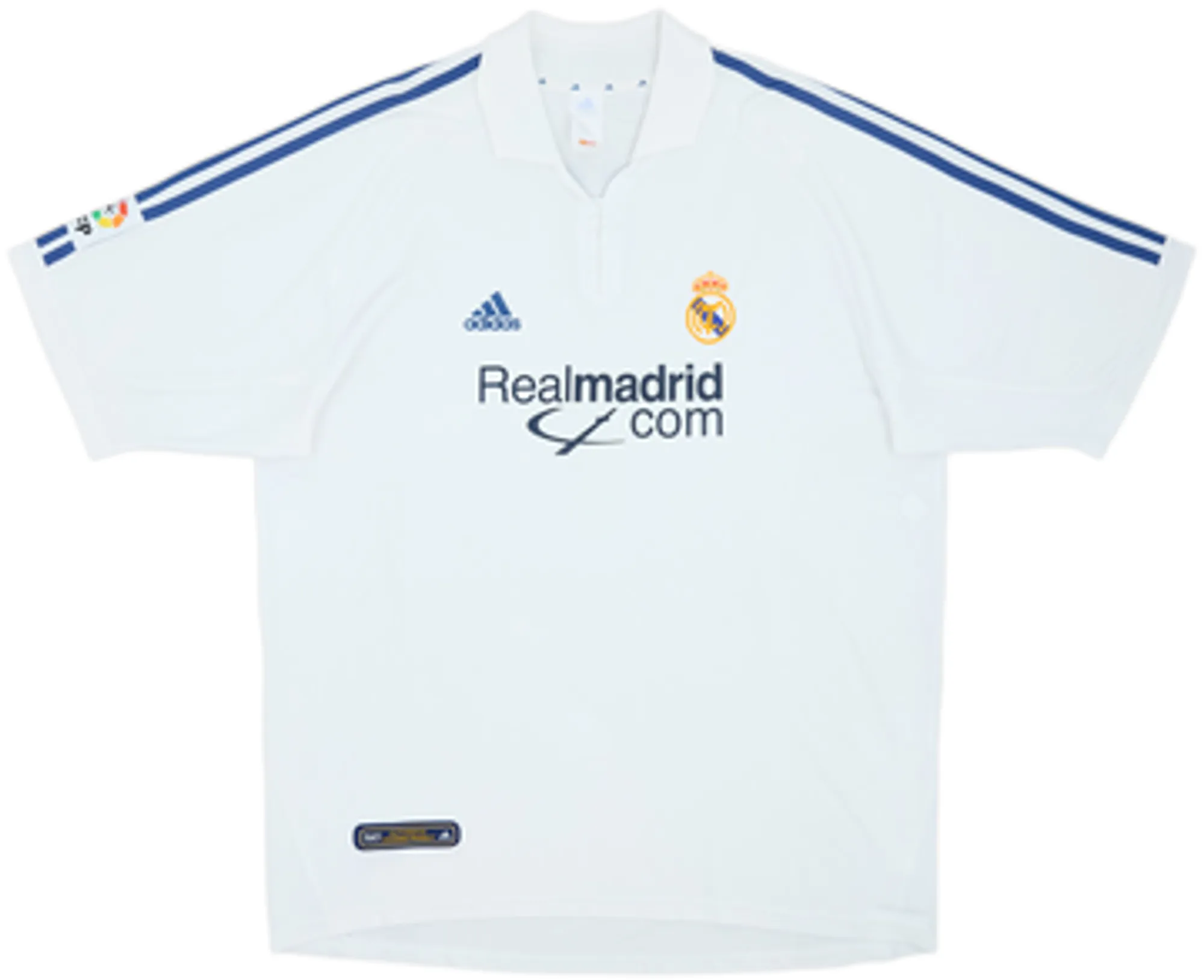 2001 Real Madrid Home Shirt Raul #7 - 8/10 - (M)